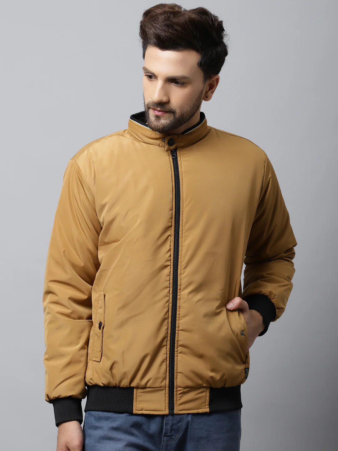 Mens Mustard Jacket - Image 4