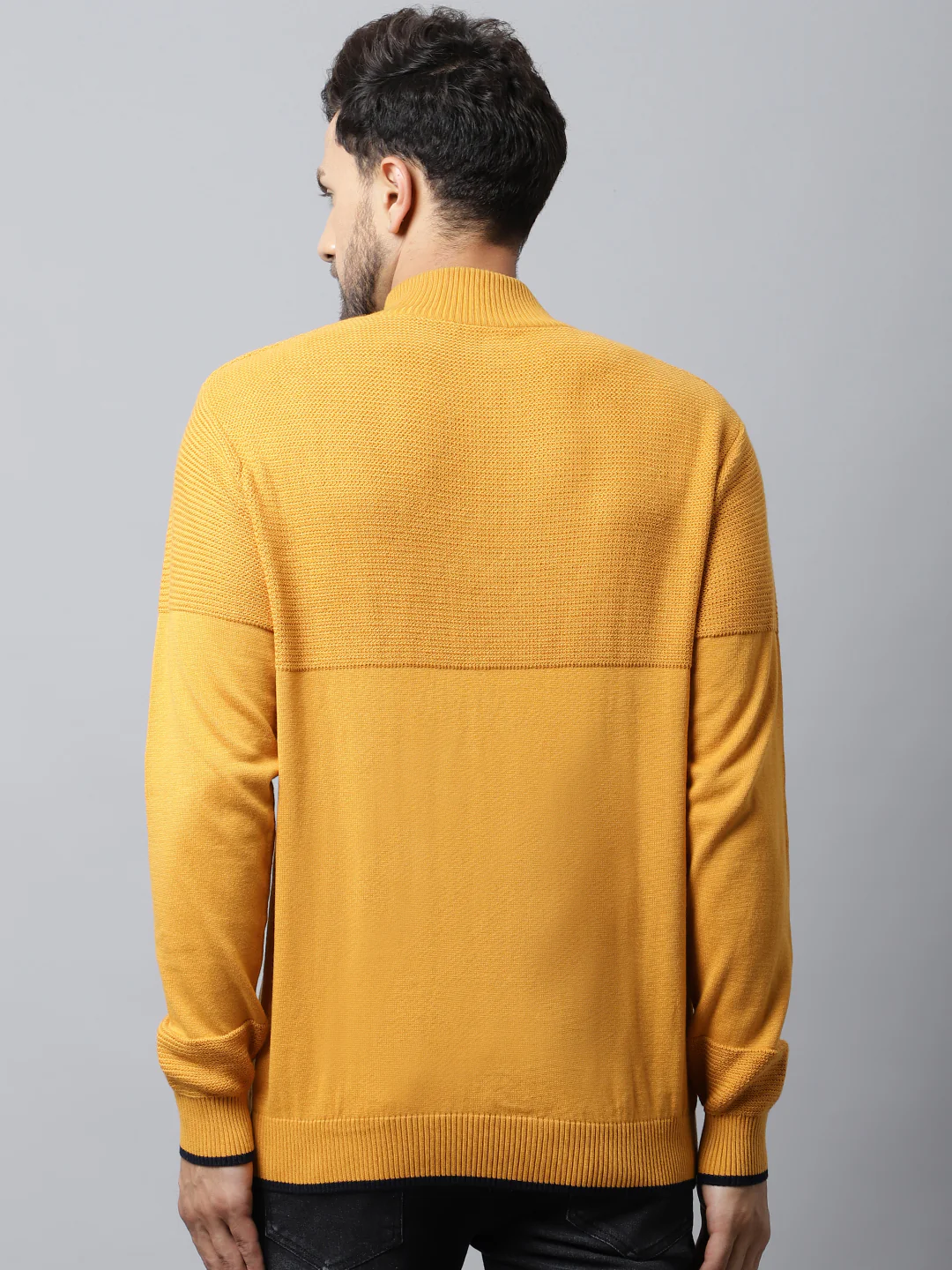 Mens Mustard Sweater - Image 2