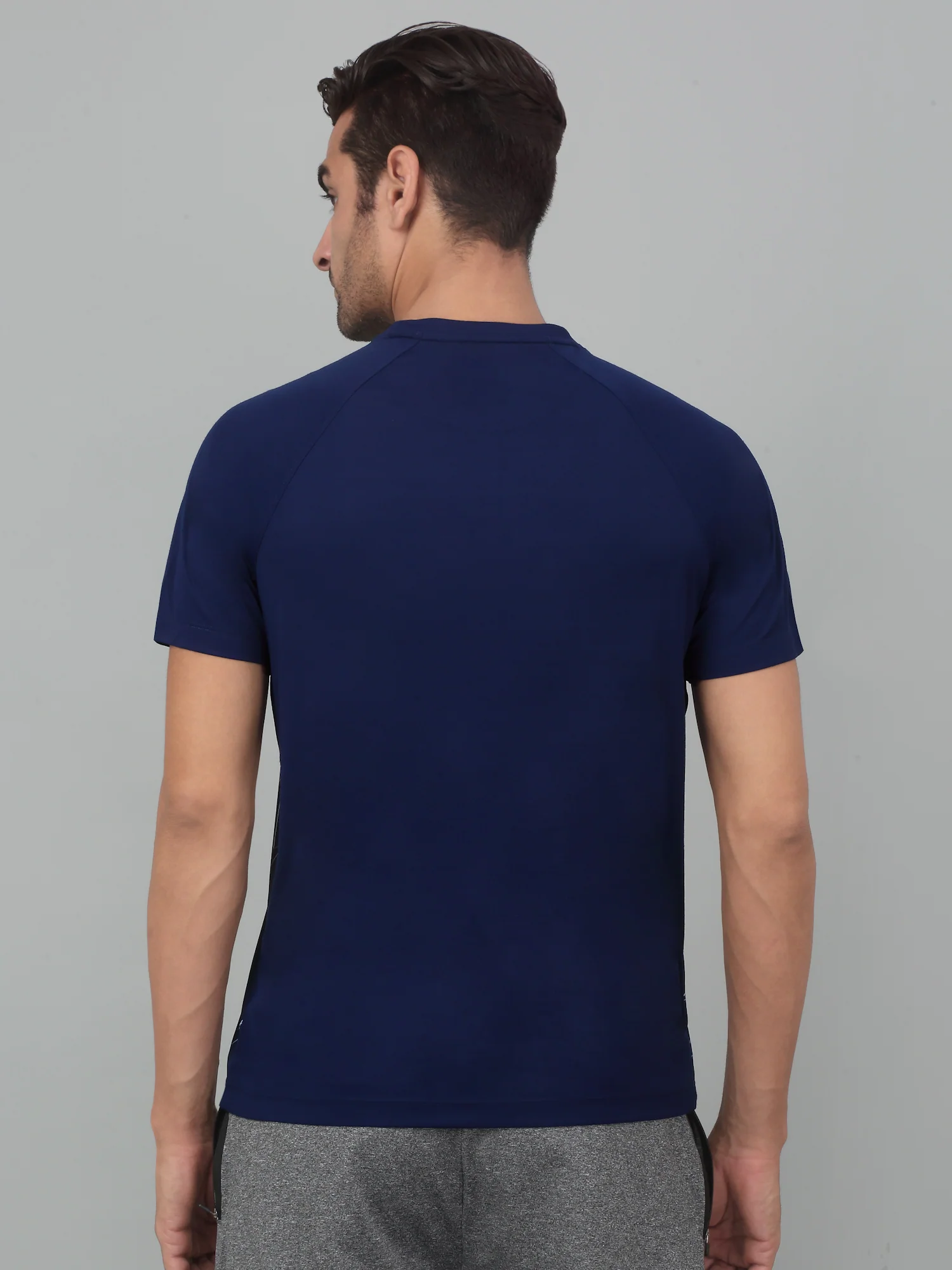 T-Shirt for Men | Breathable & Soft with Color Fastness Regular Fit Round Neck Polyester Fabric Printed Pattern - Image 2