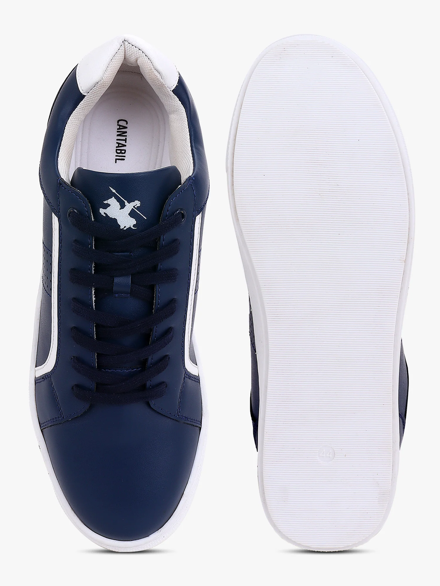 Casual Sneaker Shoes for Men | Lightweight & Comfortable with Cushioned Insole Polyurethane (PU) Upper Thermoplastic Polyurethane Sole Lace Up Closure - Image 3