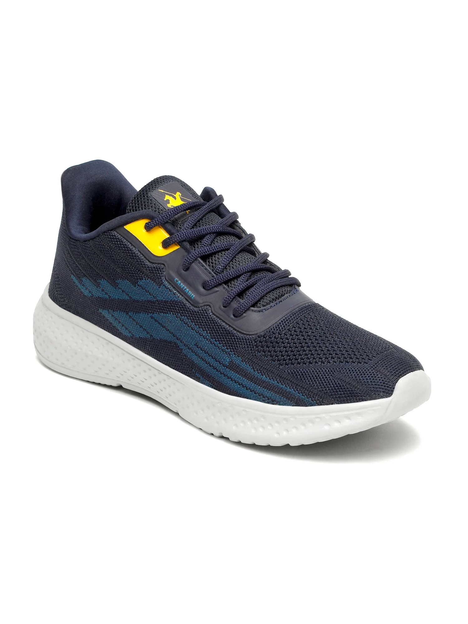 Casual Sports Shoes for Men | Lightweight & Comfortable with Cushioned Insole Flynet Upper EVA Sole Lace Up Closure - Image 2