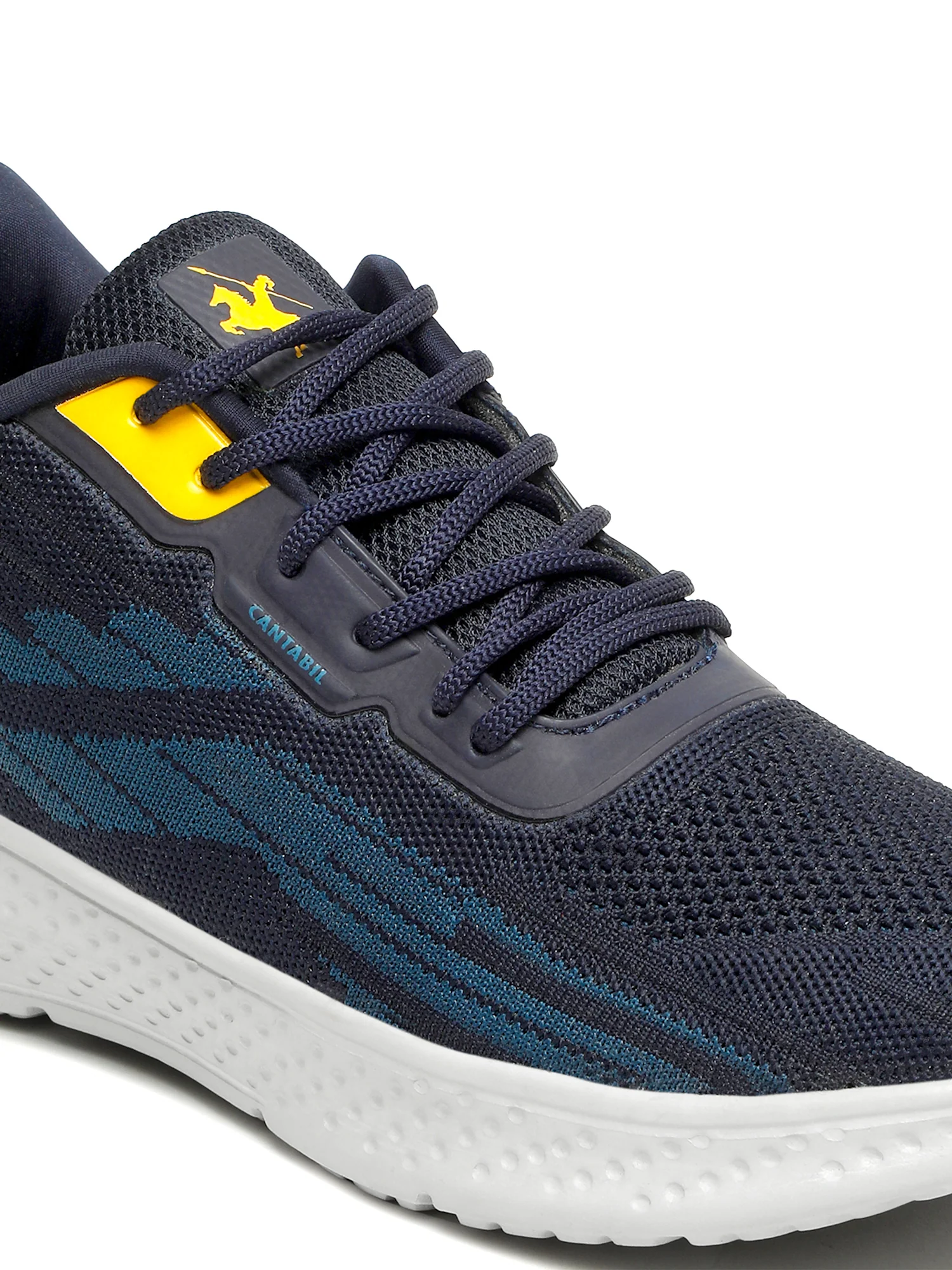 Casual Sports Shoes for Men | Lightweight & Comfortable with Cushioned Insole Flynet Upper EVA Sole Lace Up Closure - Image 3