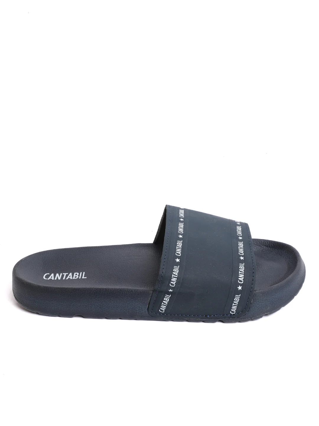 Casual Sliders for Men | Lightweight & Comfortable with Cushioned Insole PU Upper EVA Sole Slip on Closure. - Image 2
