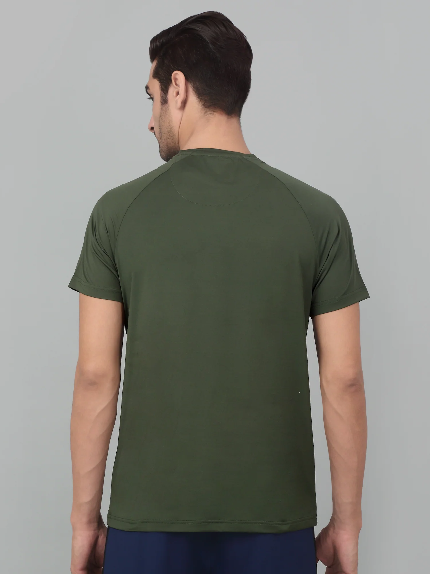 T-Shirt for Men | Breathable & Soft with Color Fastness Regular Fit Round Neck Polyester Fabric Printed Pattern - Image 2