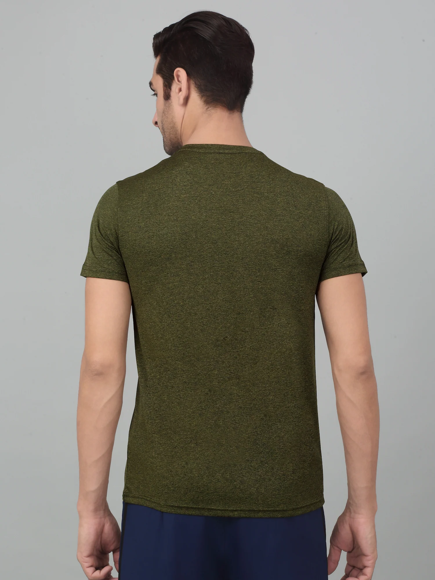 T-Shirt for Men | Breathable & Soft with Color Fastness Regular Fit Round Neck Polyester Fabric Printed Pattern - Image 2