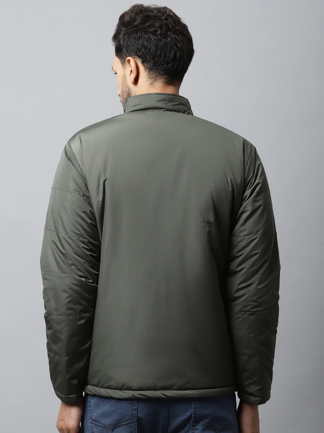 Mens Olive Jacket - Image 2