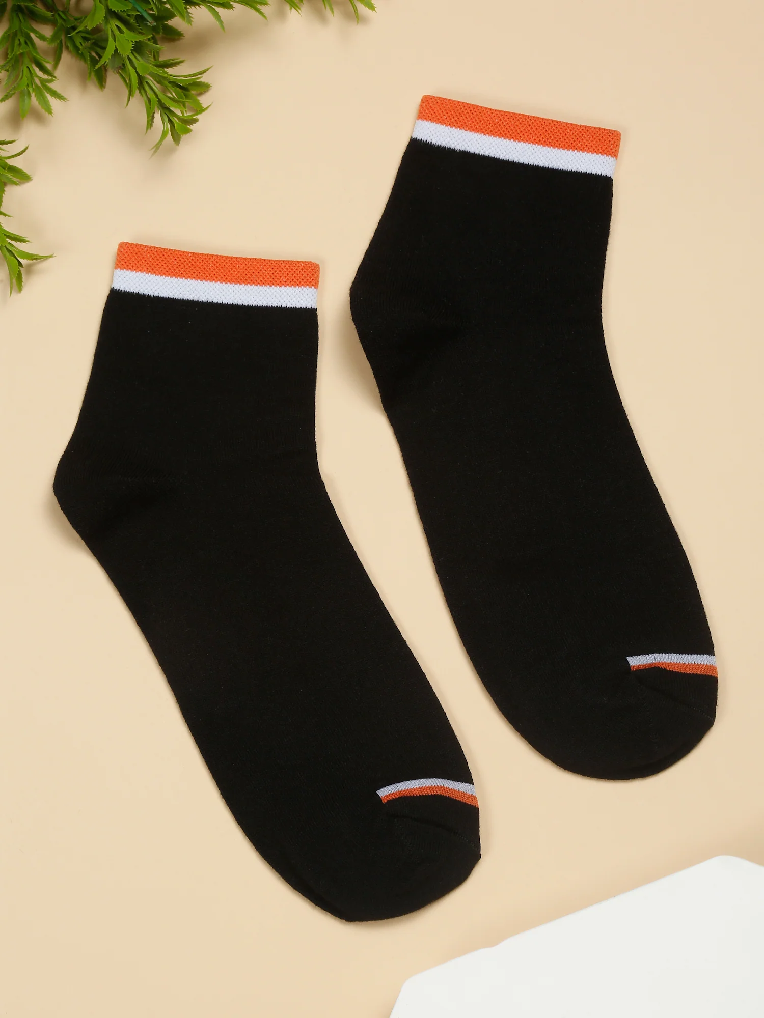 Men's Black   Fashion Ankle length Socks -Pack of 5 - Image 6