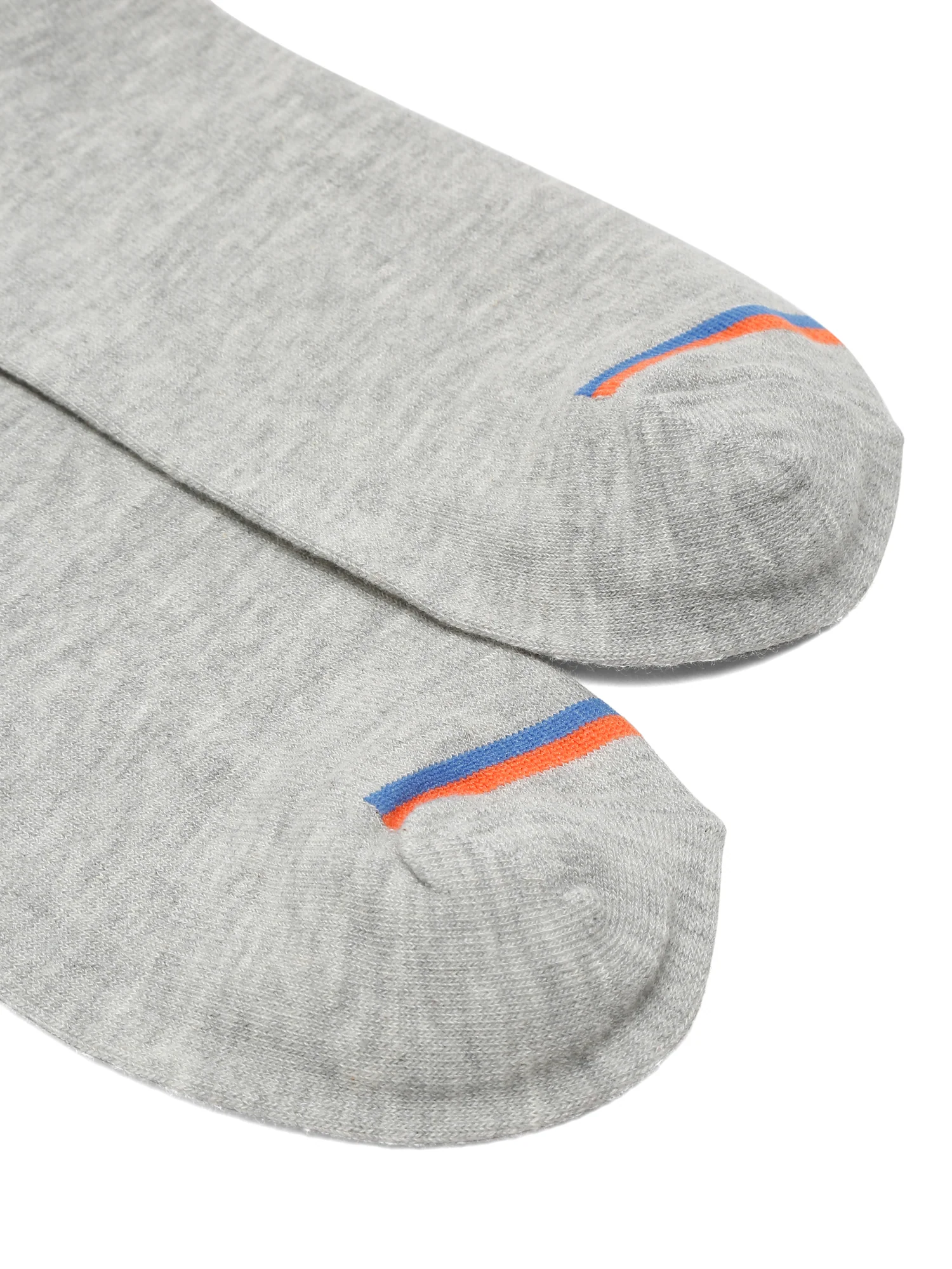 Men's Grey Melange Fashion Ankle length Socks -Pack of 5 - Image 5