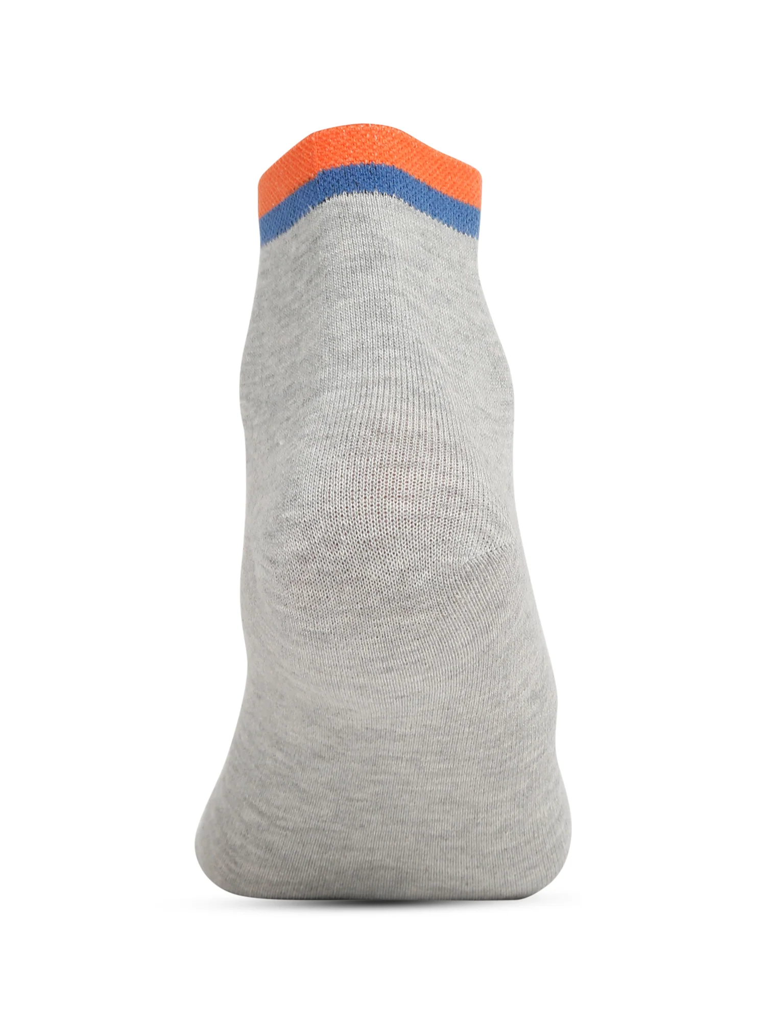 Men's Grey Melange Fashion Ankle length Socks -Pack of 5 - Image 8