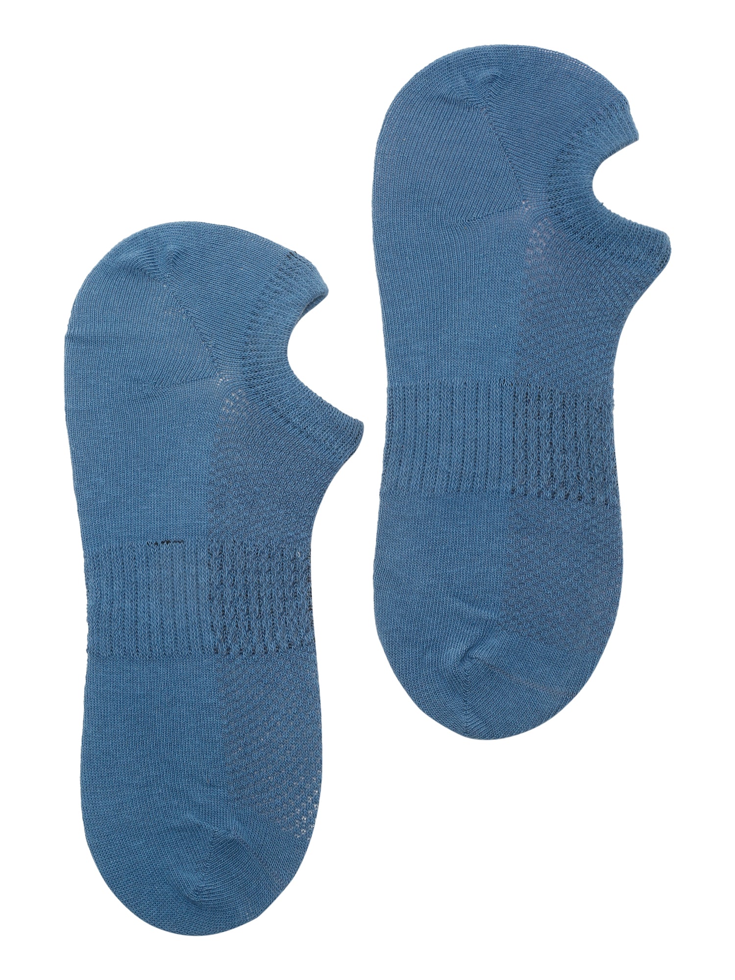 Men's Blue Fashion No Show / Loafer Socks -Pack of 5 - Image 4
