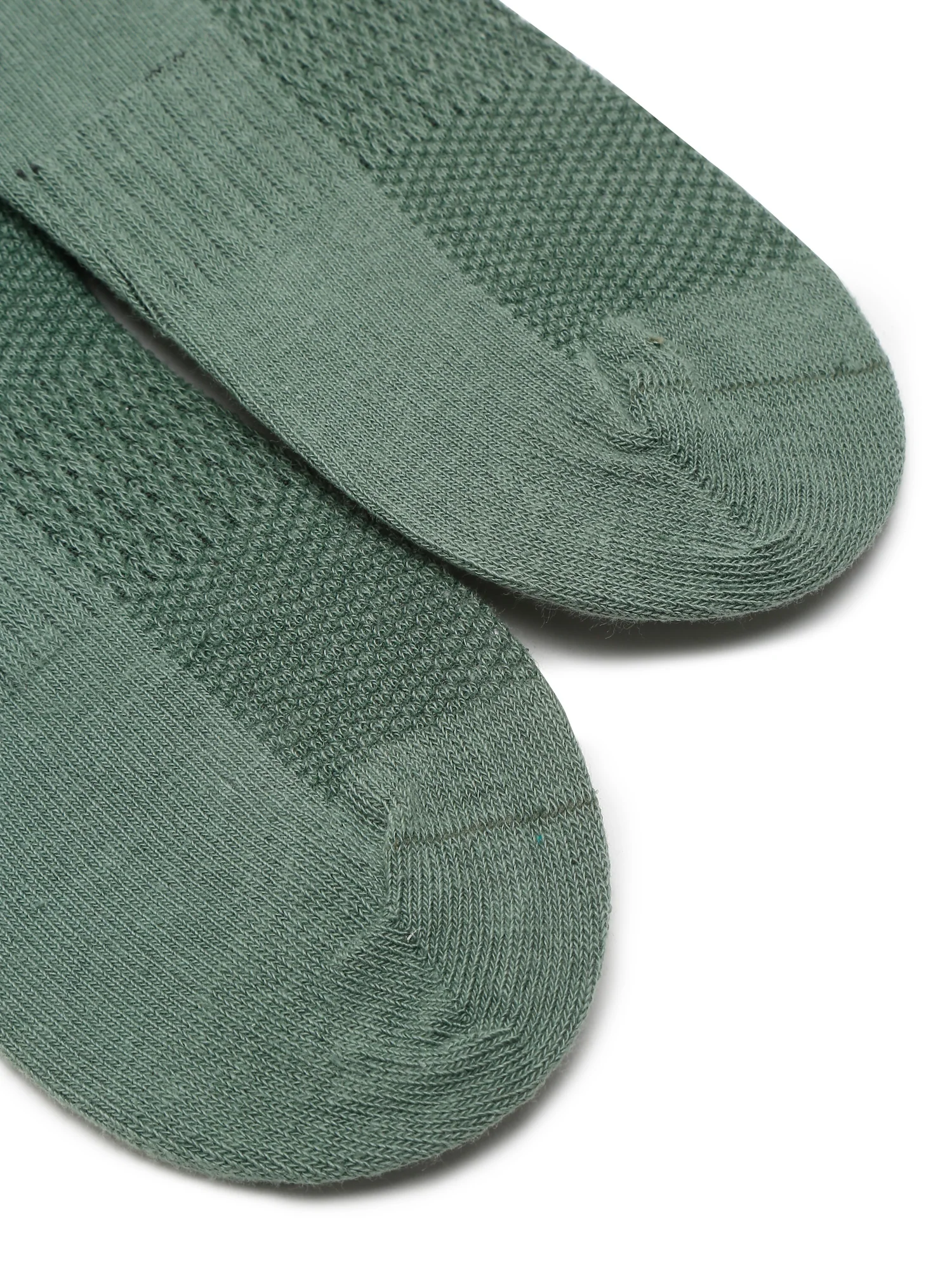 Men's Sage Green Fashion No Show / Loafer Socks -Pack of 5 - Image 5