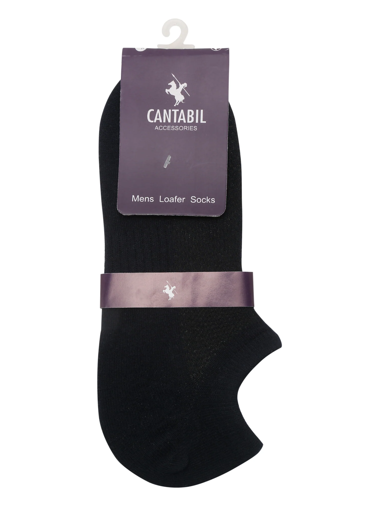 Men's Navy Blue Fashion No Show / Loafer Socks -Pack of 5 - Image 3