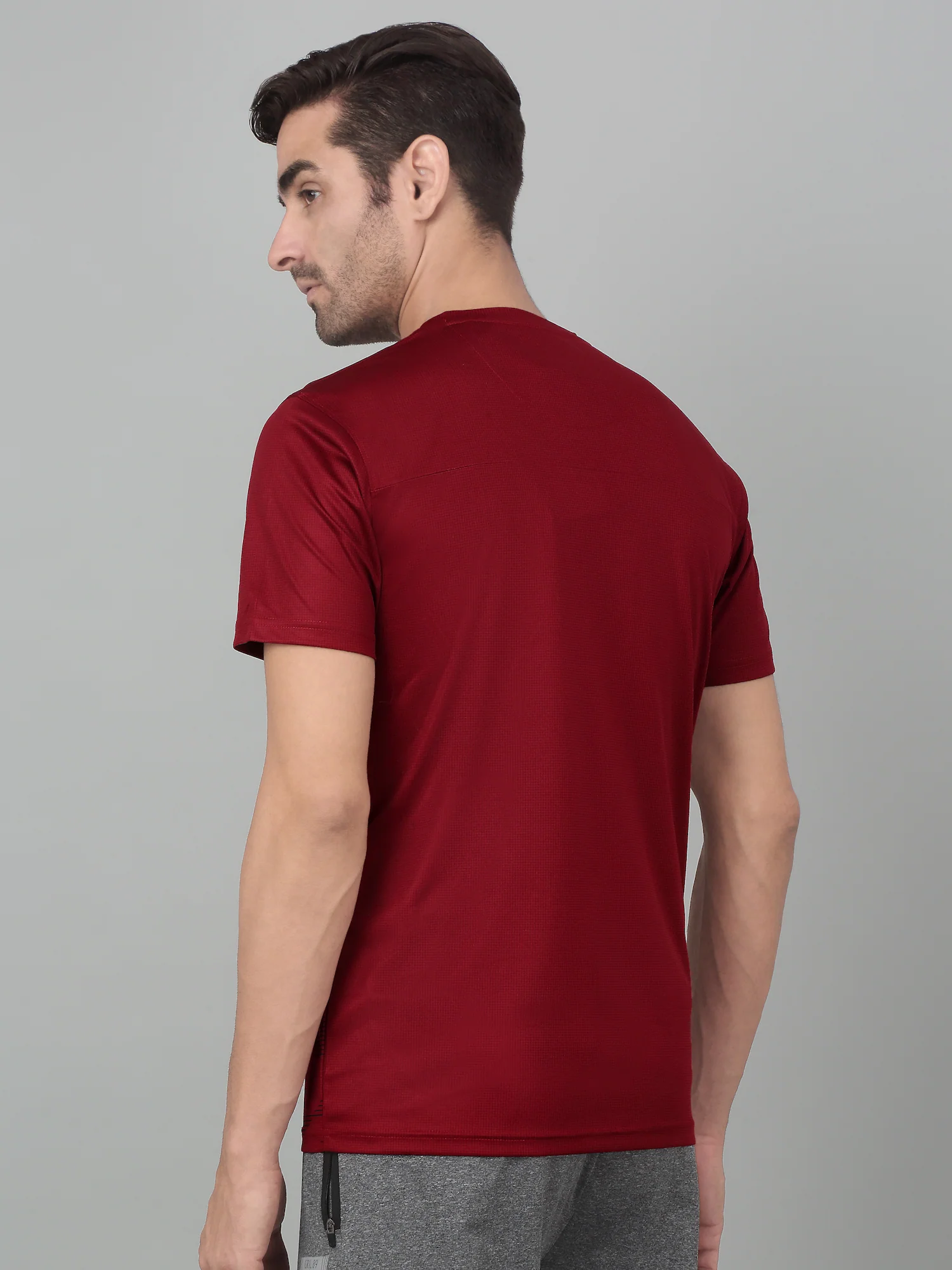 T-Shirt for Men | Breathable & Soft with Color Fastness Regular Fit Round Neck Polyester Fabric Printed Pattern - Image 2