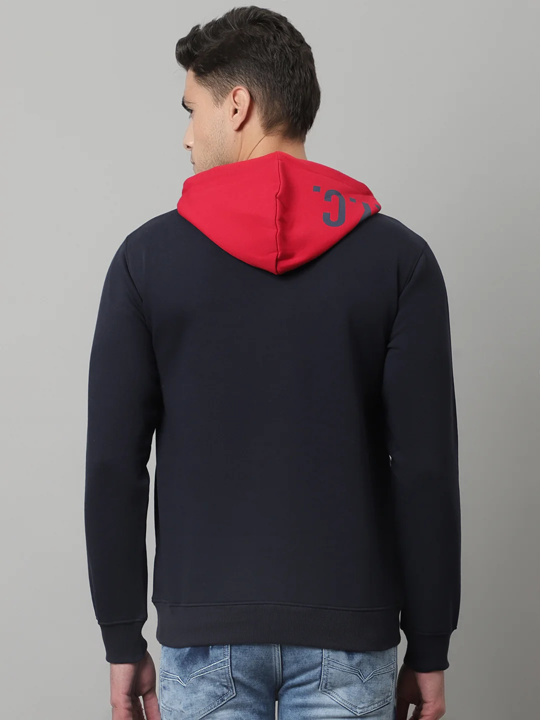 Mens Red Sweatshirt - Image 2