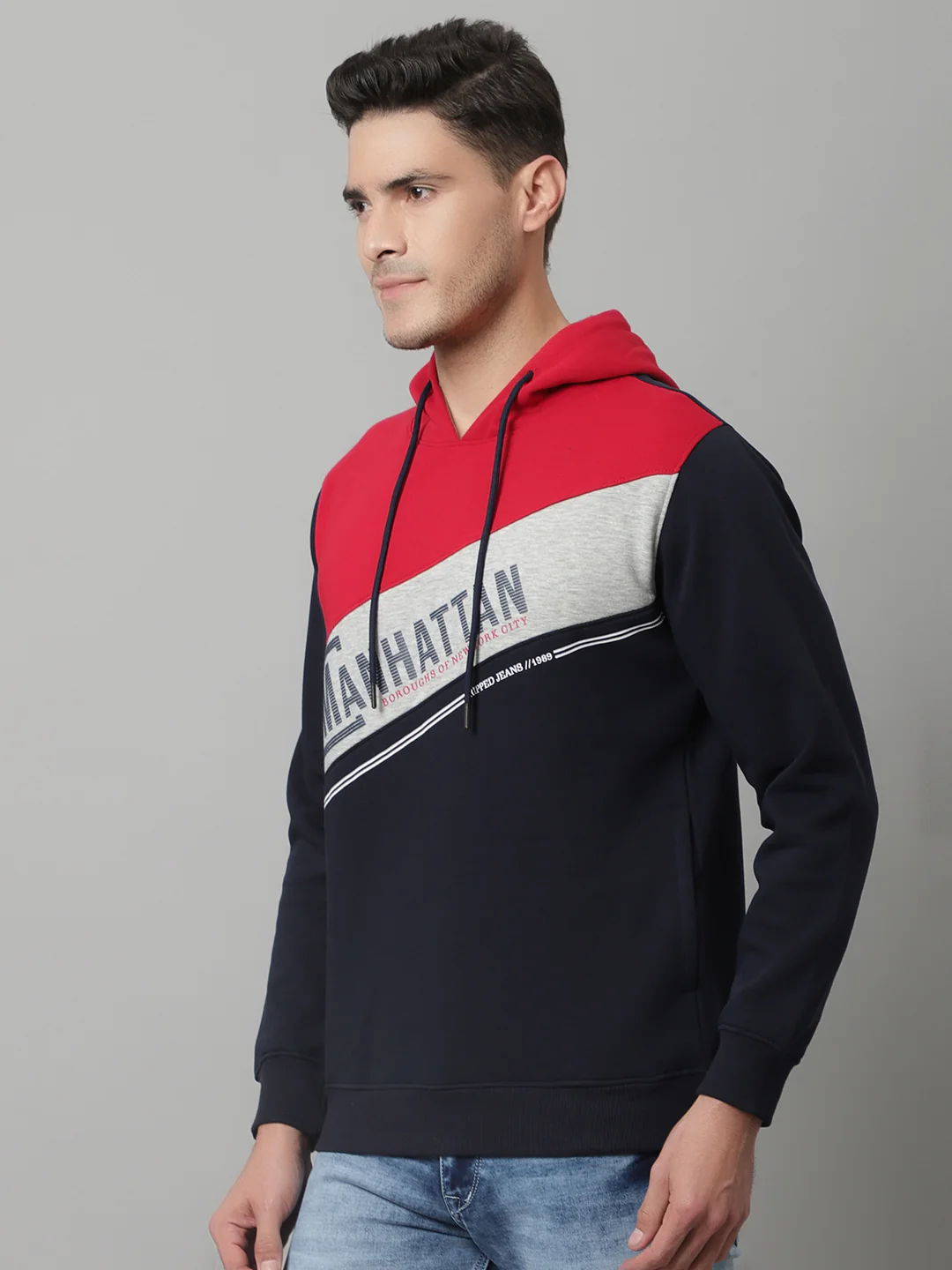 Mens Red Sweatshirt - Image 3