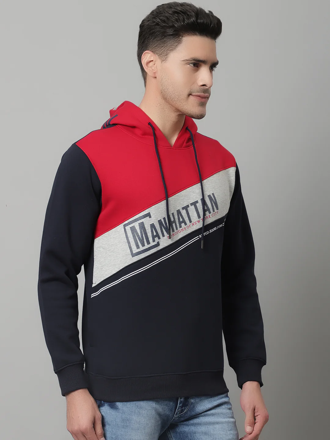 Mens Red Sweatshirt - Image 4