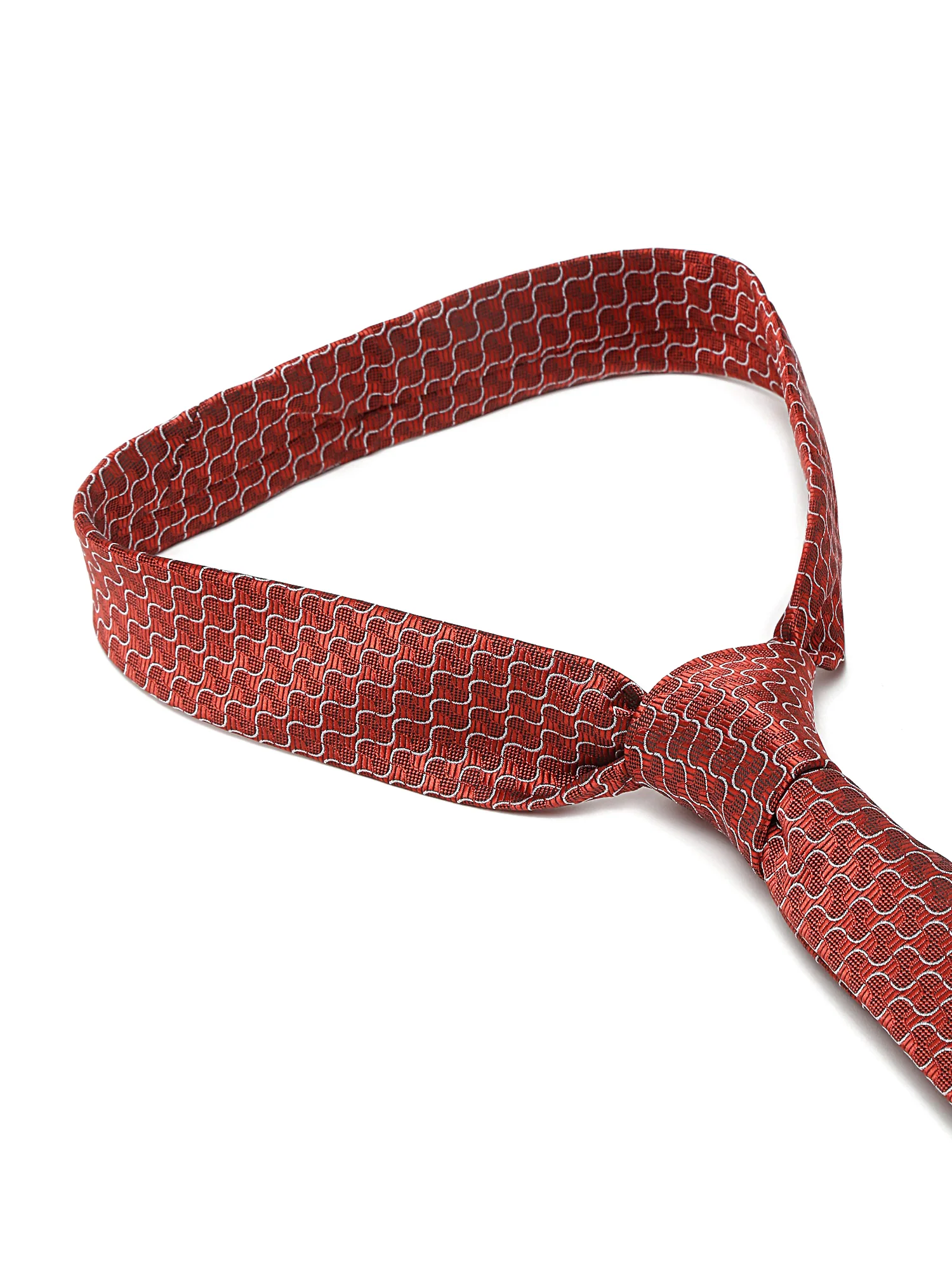 Men's Rust Fashion Broad Tie - Image 6