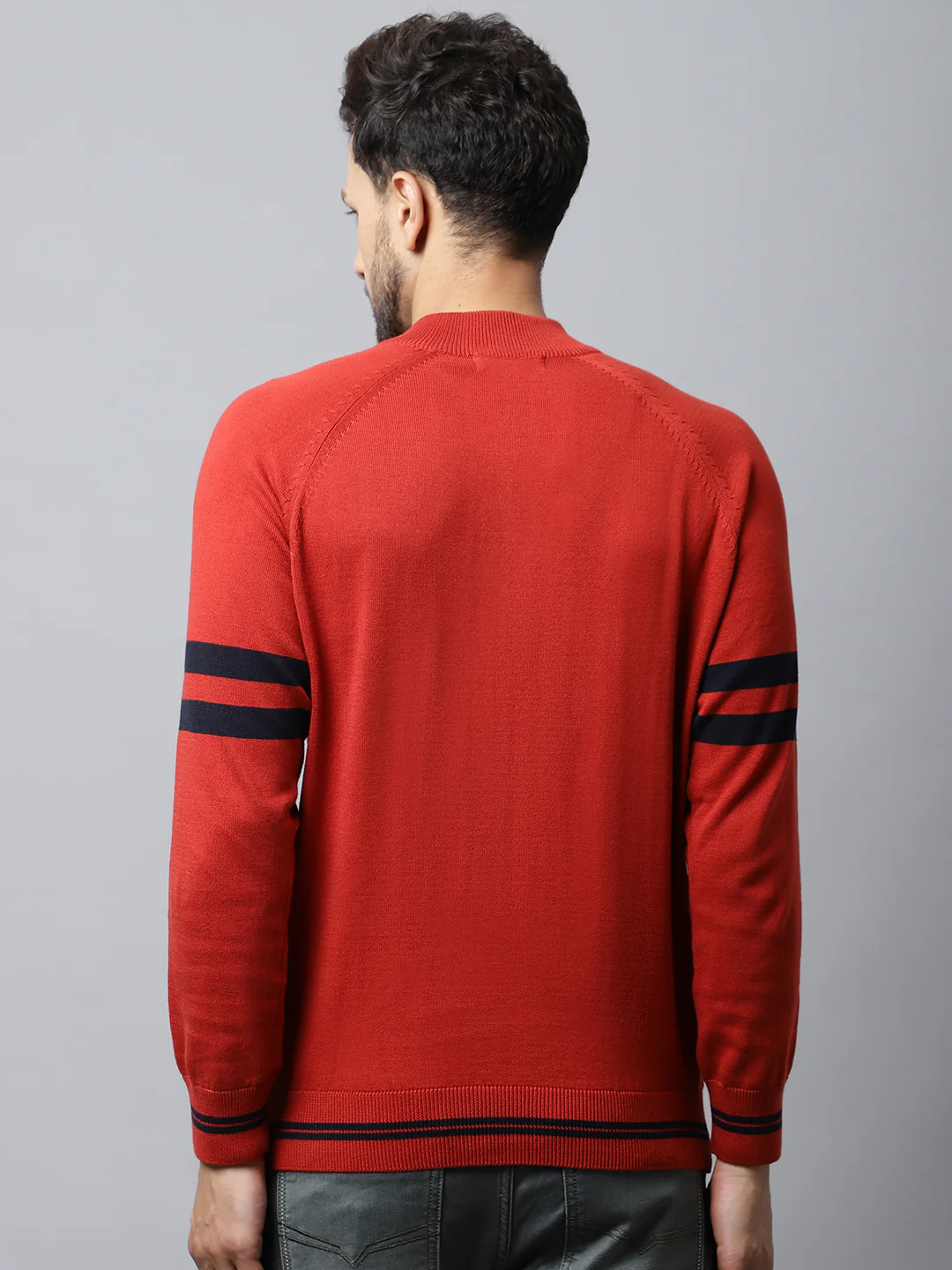 Mens Rust Sweater - Image 2