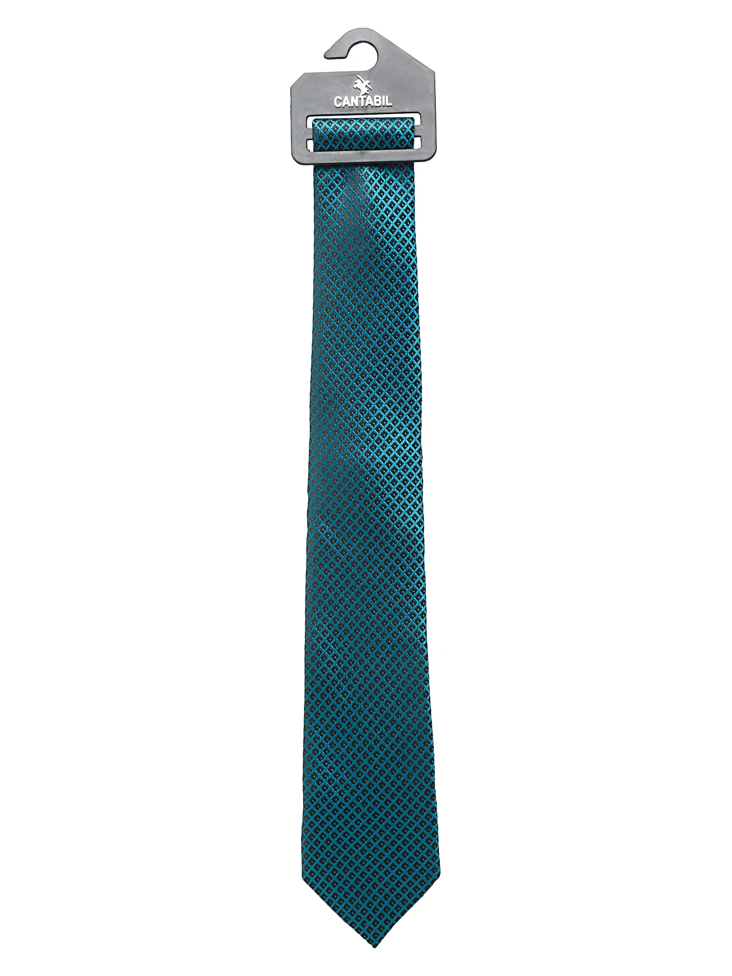 Men's Turquoise Fashion Broad Tie - Image 3