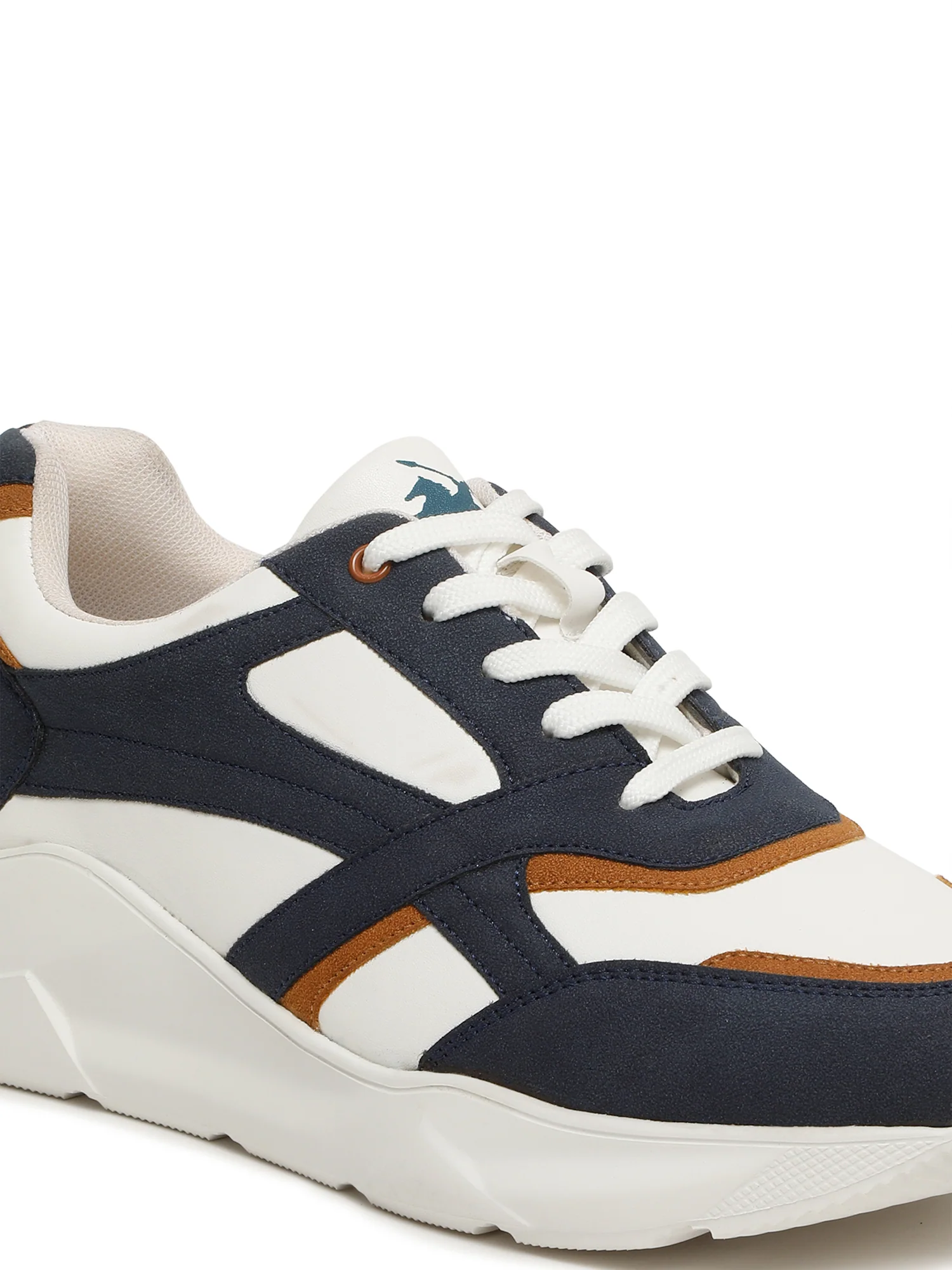 Casual Sneaker Shoes for Men | Lightweight & Comfortable with Cushioned Insole Polyurethane (PU) Upper Ethylene Vinyl Acetate Sole Lace Up Closure - Image 2