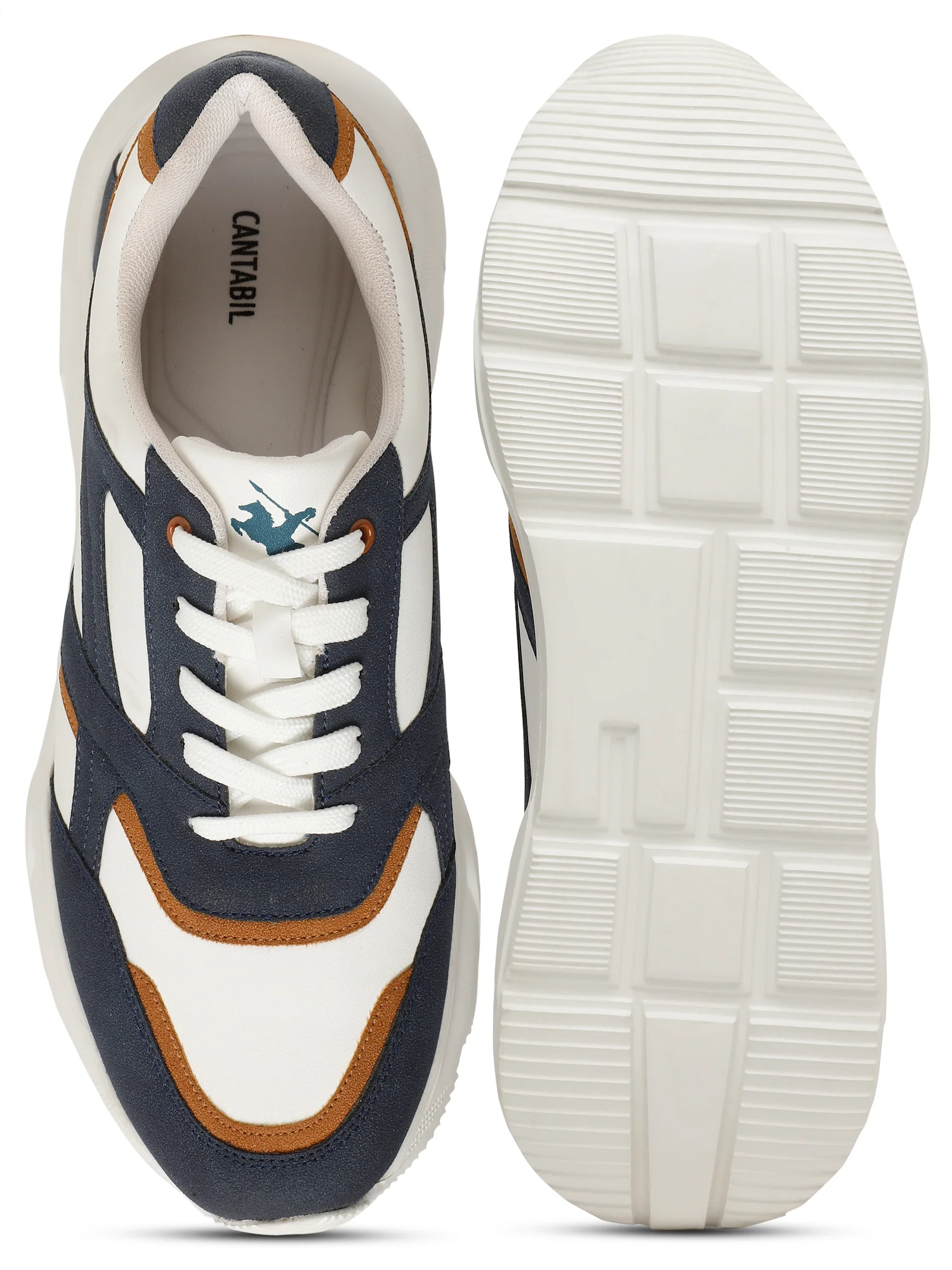 Casual Sneaker Shoes for Men | Lightweight & Comfortable with Cushioned Insole Polyurethane (PU) Upper Ethylene Vinyl Acetate Sole Lace Up Closure - Image 4