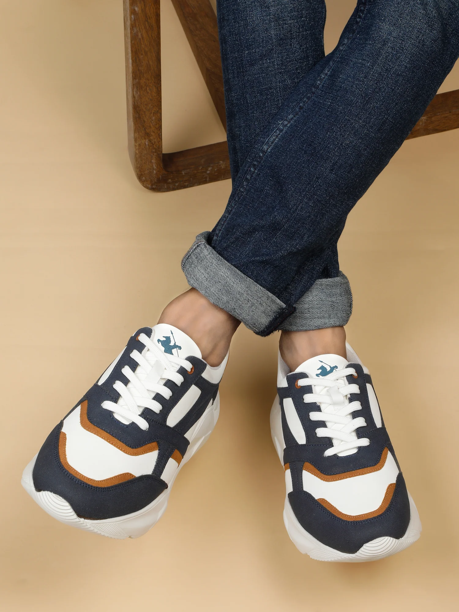 Casual Sneaker Shoes for Men | Lightweight & Comfortable with Cushioned Insole Polyurethane (PU) Upper Ethylene Vinyl Acetate Sole Lace Up Closure - Image 5