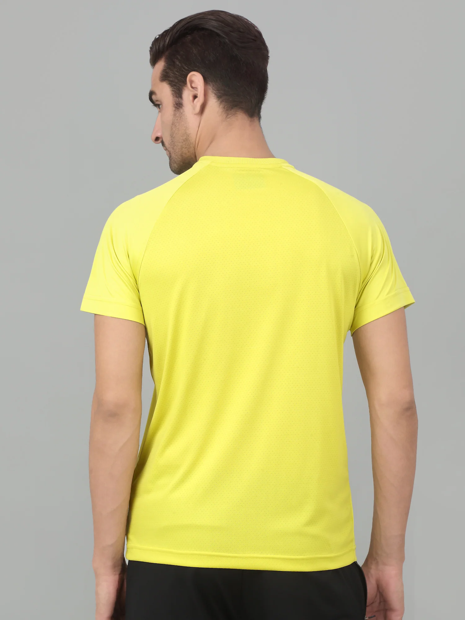 T-Shirt for Men | Breathable & Soft with Color Fastness Regular Fit Round Neck Polyester Fabric Printed Pattern - Image 2