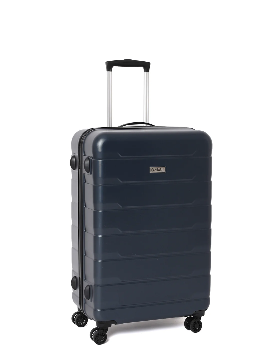 Unisex Navy Blue Fashion Hard Luggagae Trolley Bag - Image 3