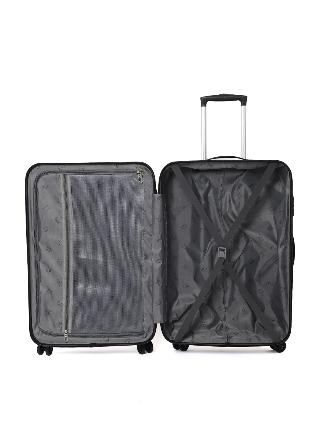 Unisex Navy Blue Fashion Hard Luggagae Trolley Bag - Image 5