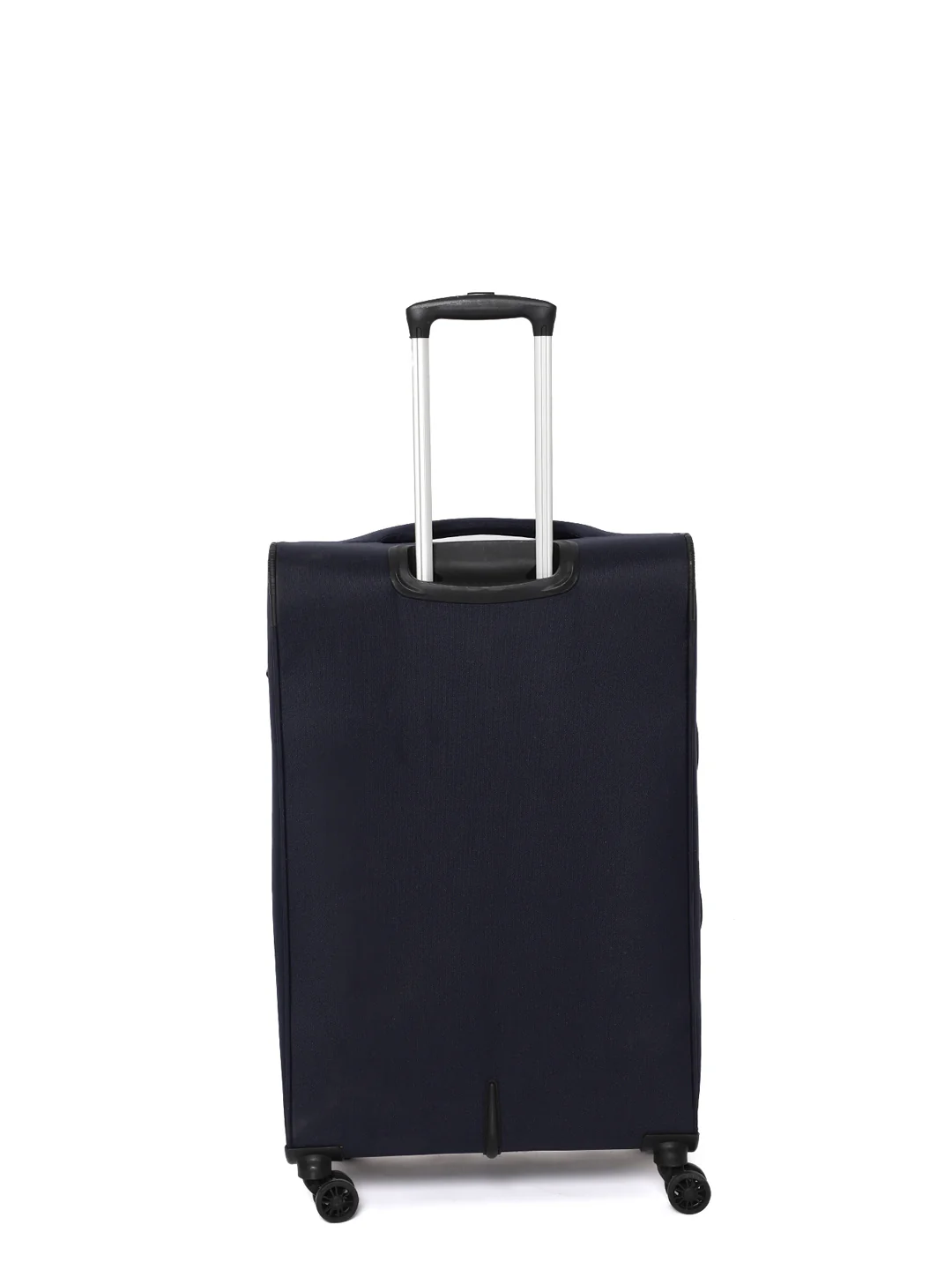 Unisex Navy Blue Fashion Soft Luggage Trolley Bag - Image 6