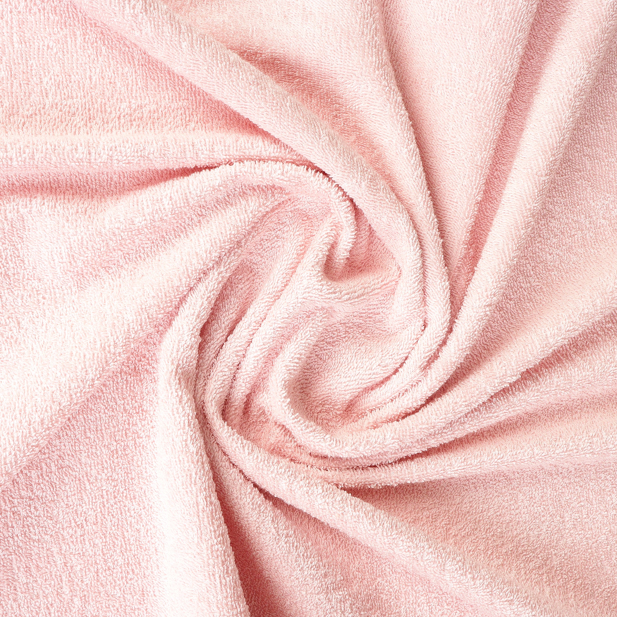 Unisex Pink Basic Terry Bath Towel - Image 3
