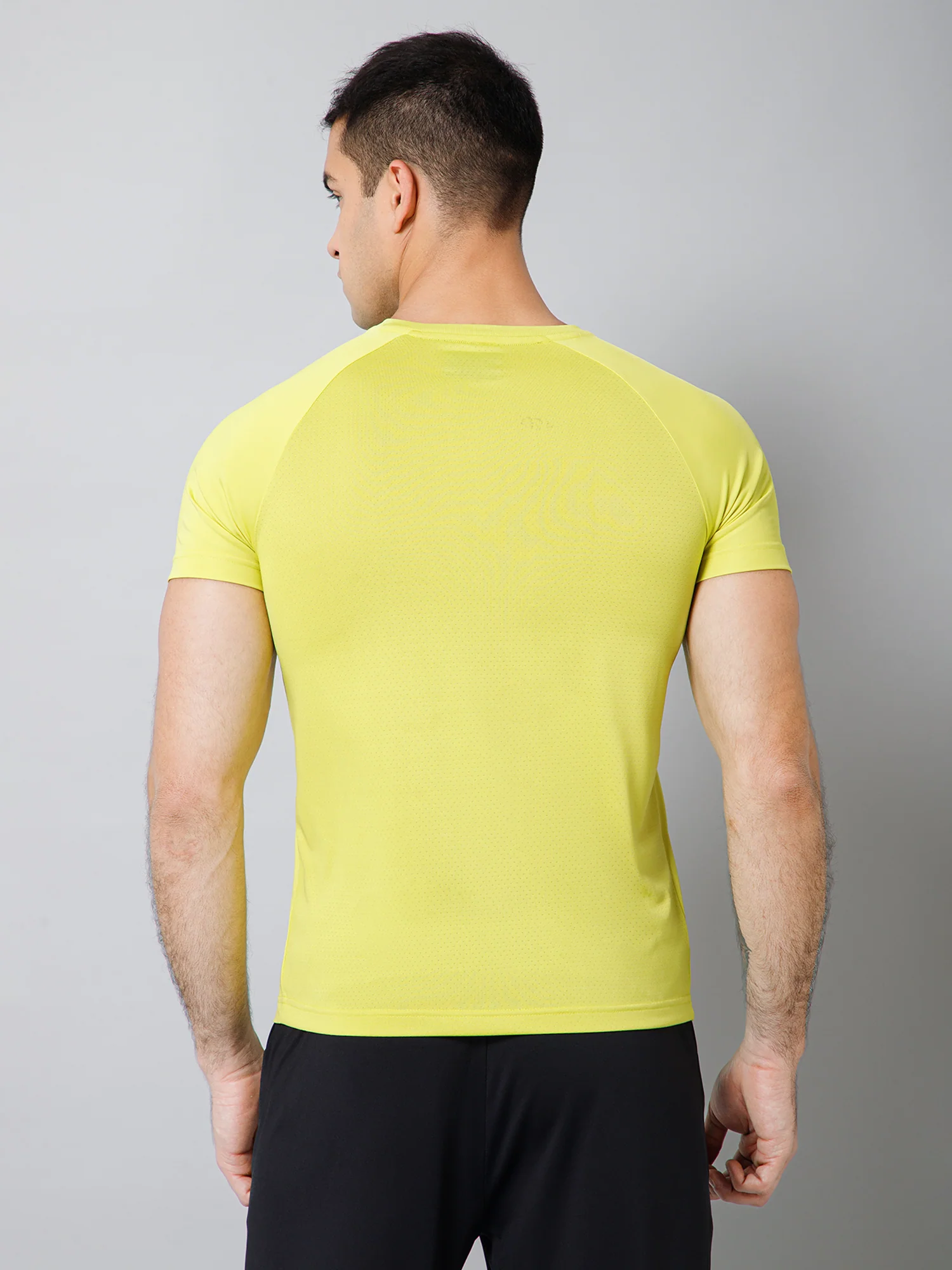 T-Shirt for Men | Breathable & Soft with Color Fastness Regular Fit Round Neck Polyester Fabric Printed Pattern - Image 4