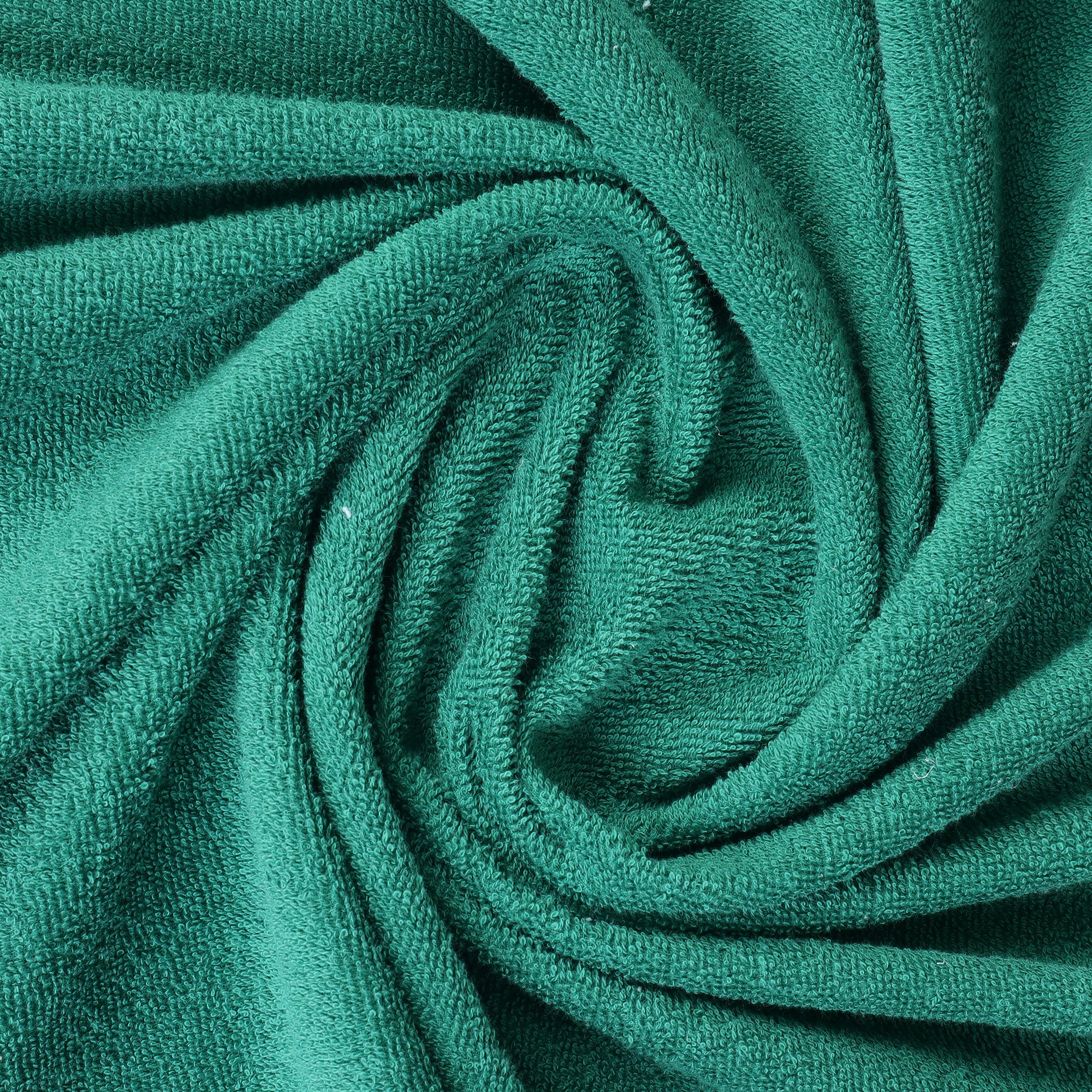 Unisex Sea Green Basic Terry Bath Towel - Image 3