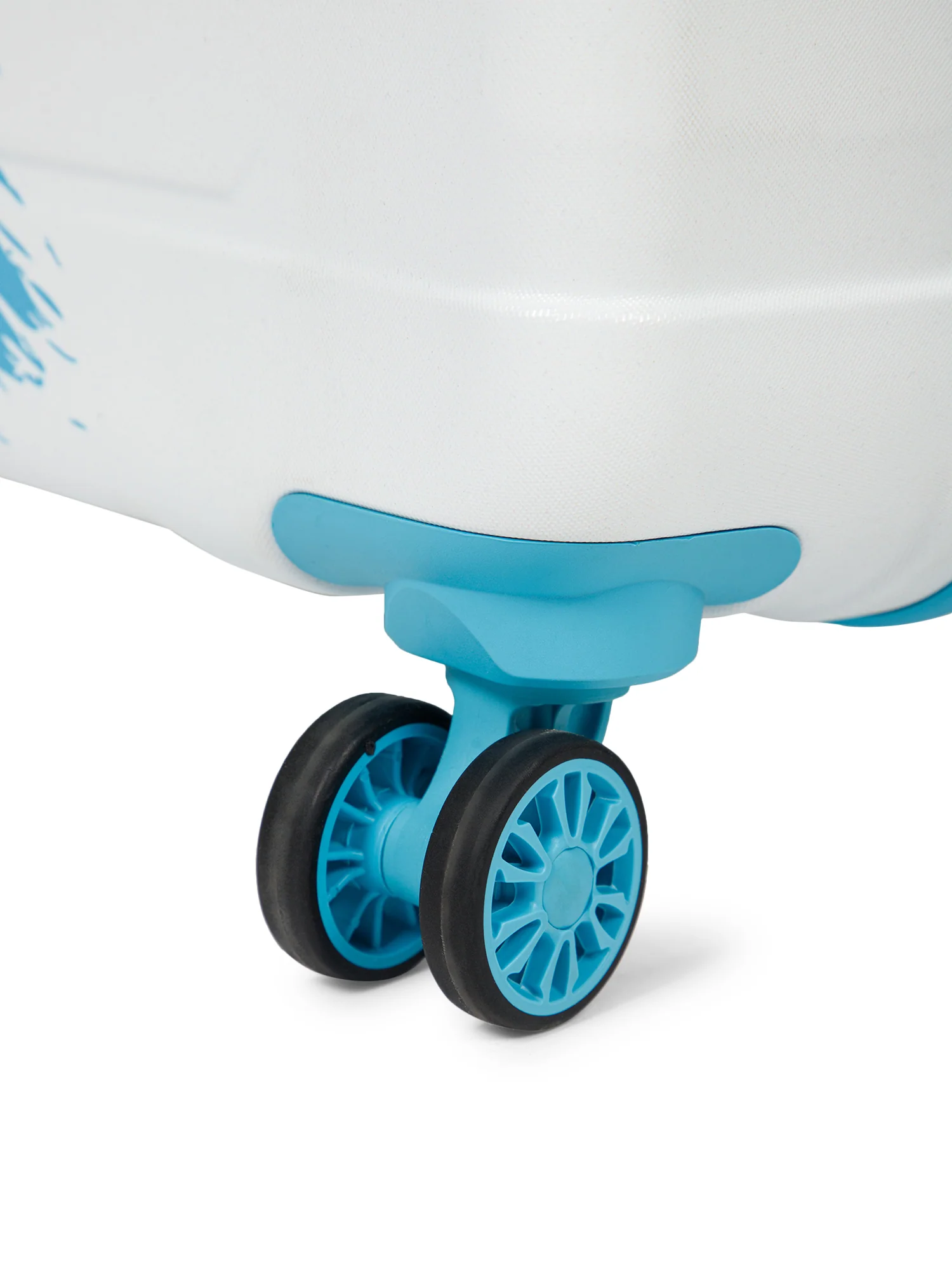 Unisex Sky Blue Fashion Hard Luggagae Trolley Bag - Image 4