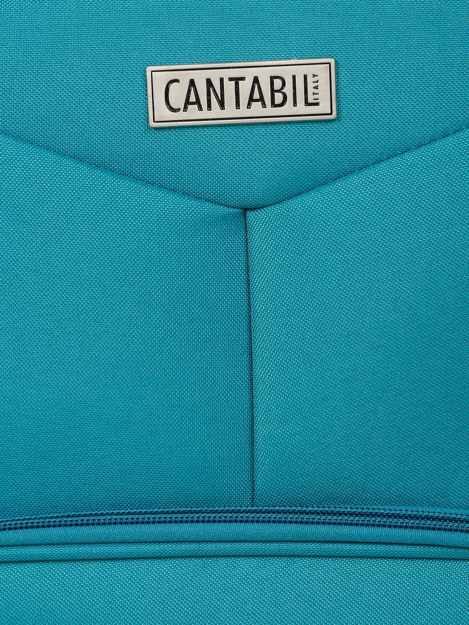 Unisex Teal Fashion Soft Luggage Trolley Bag - Image 10