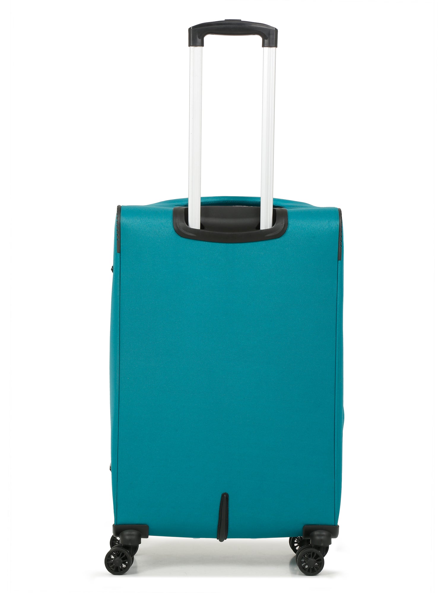Unisex Teal Fashion Soft Luggage Trolley Bag - Image 5
