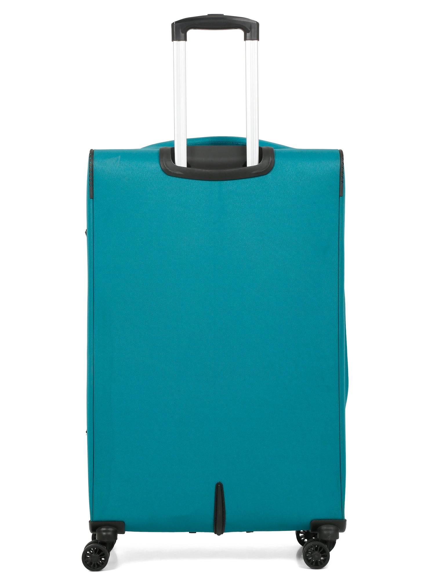 Unisex Teal Fashion Soft Luggage Trolley Bag - Image 4