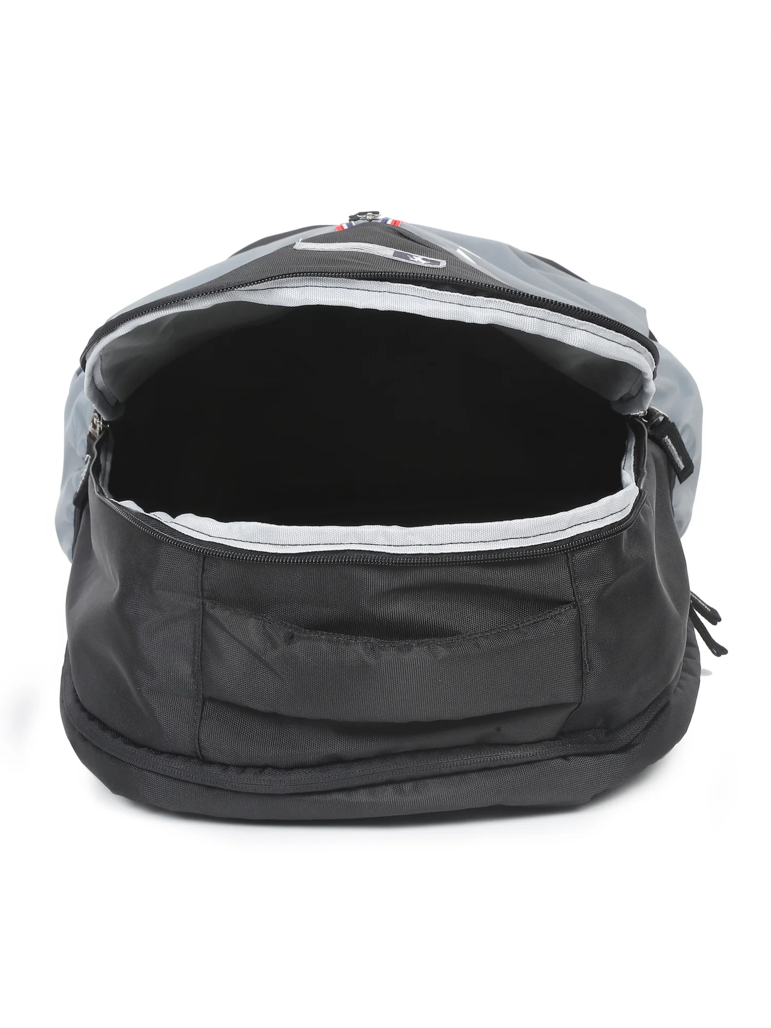 Unisex Grey Casual Back Pack - Image 8