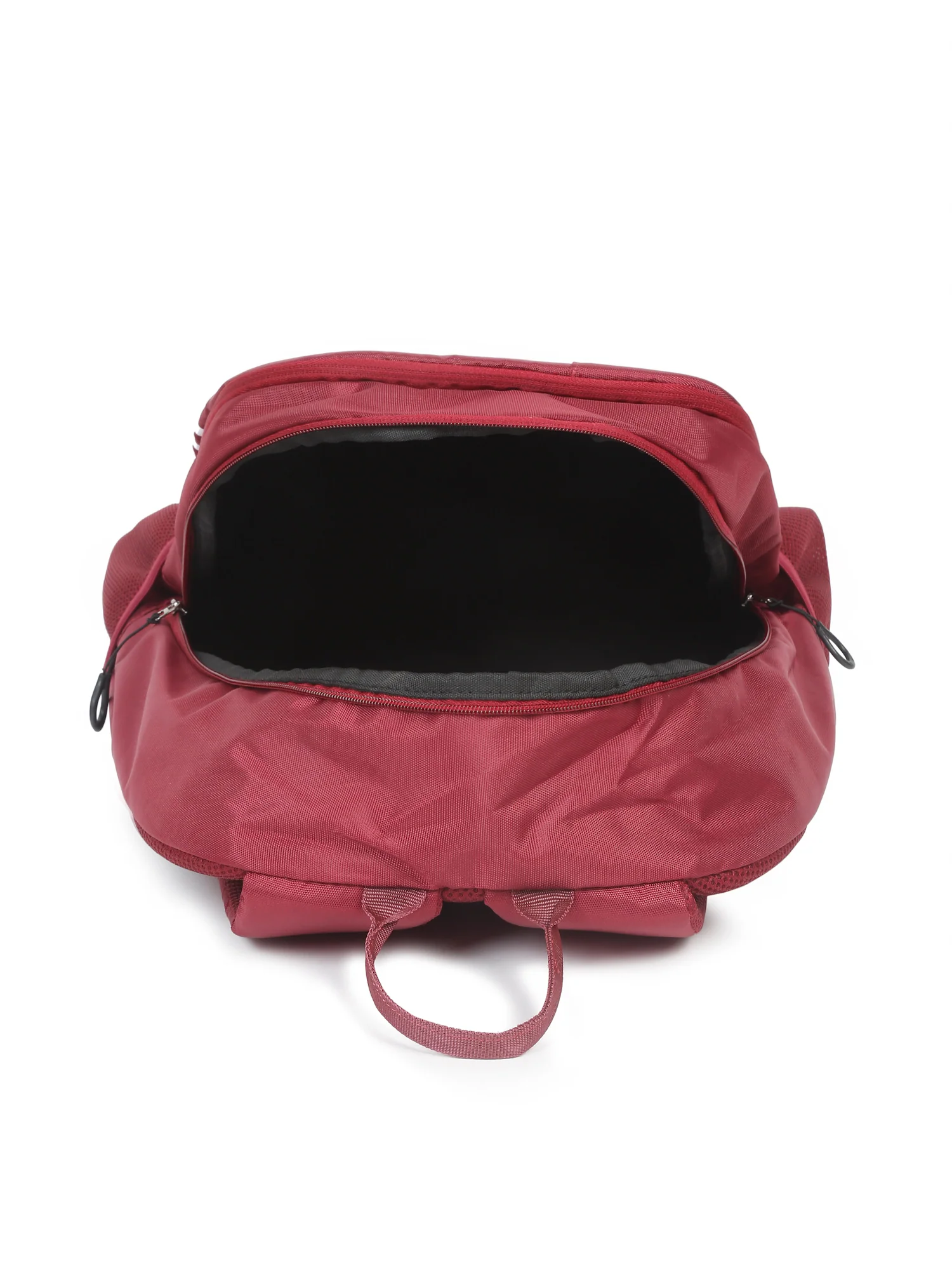 Unisex Maroon Casual Back Pack - Image 6