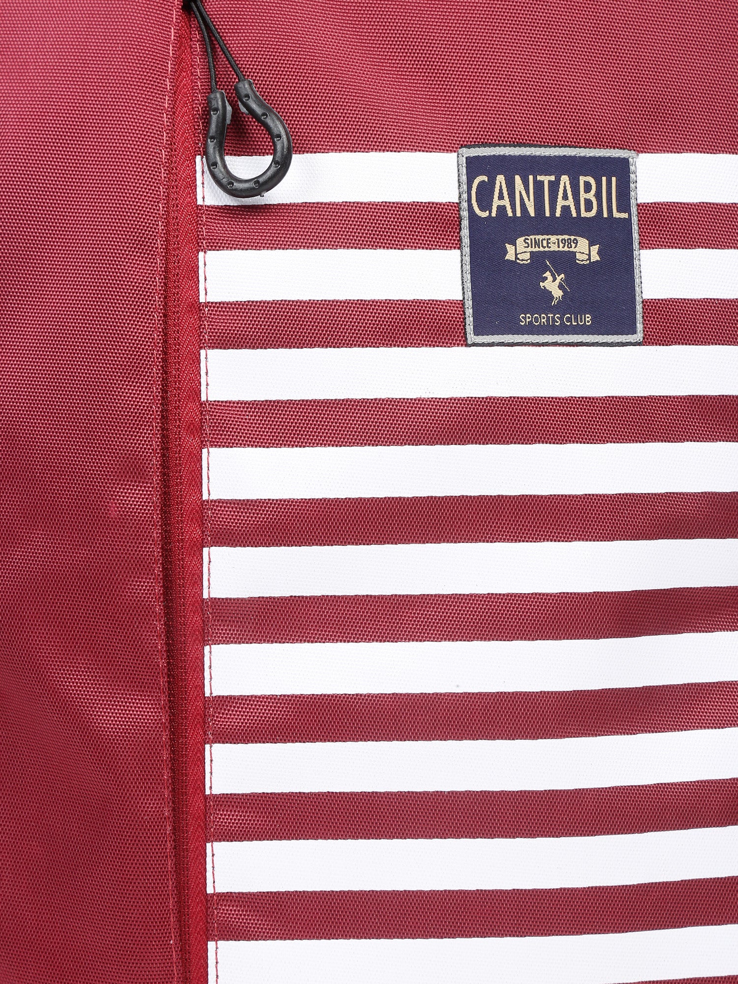 Unisex Maroon Casual Back Pack - Image 7
