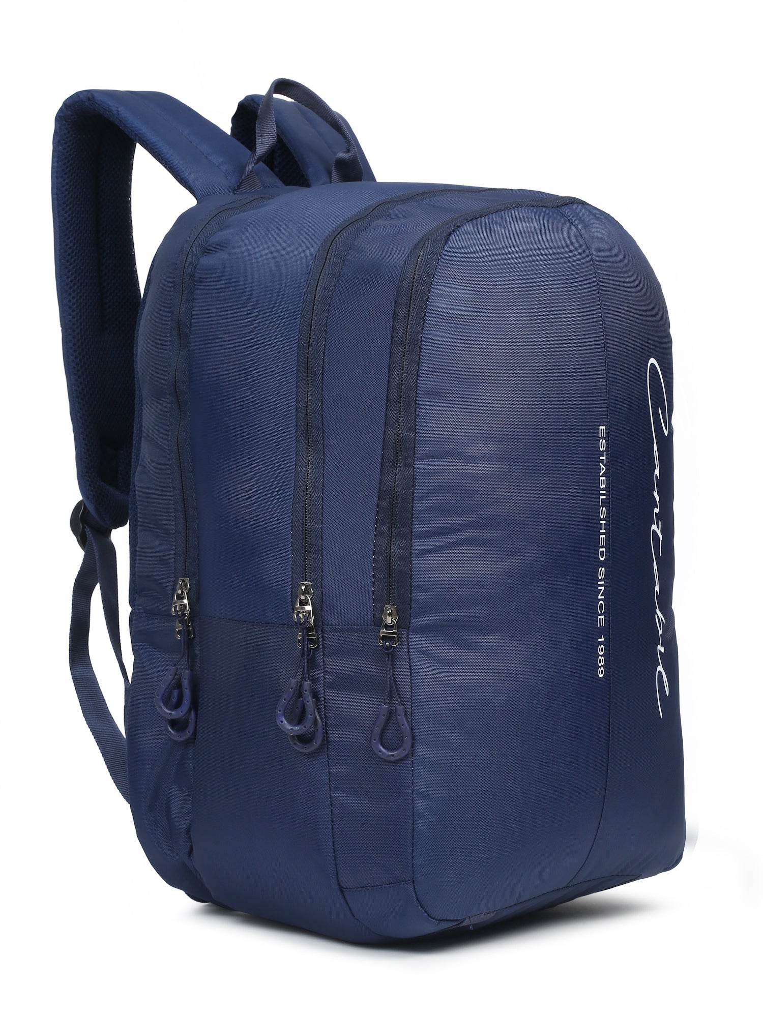 Unisex Navy Blue Casual Back Pack - Image 4