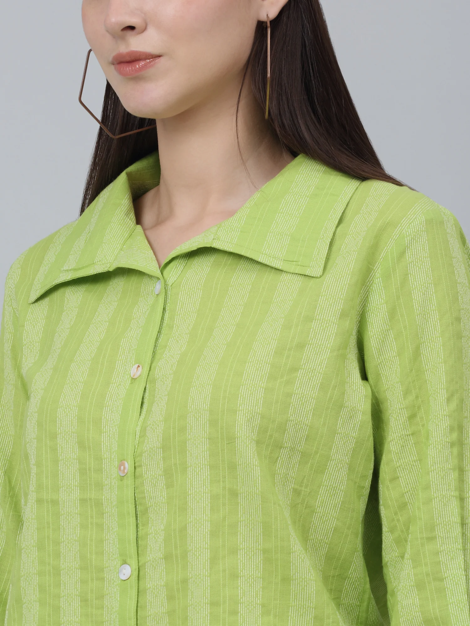 Women Green Co-Ord Set - Image 6