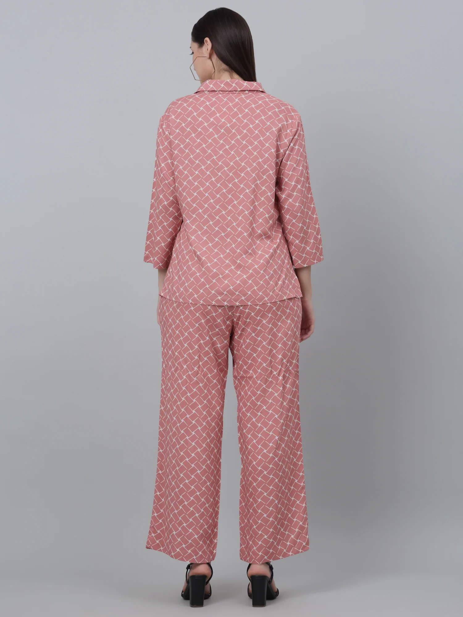 Women Pink Co-Ord Set - Image 4