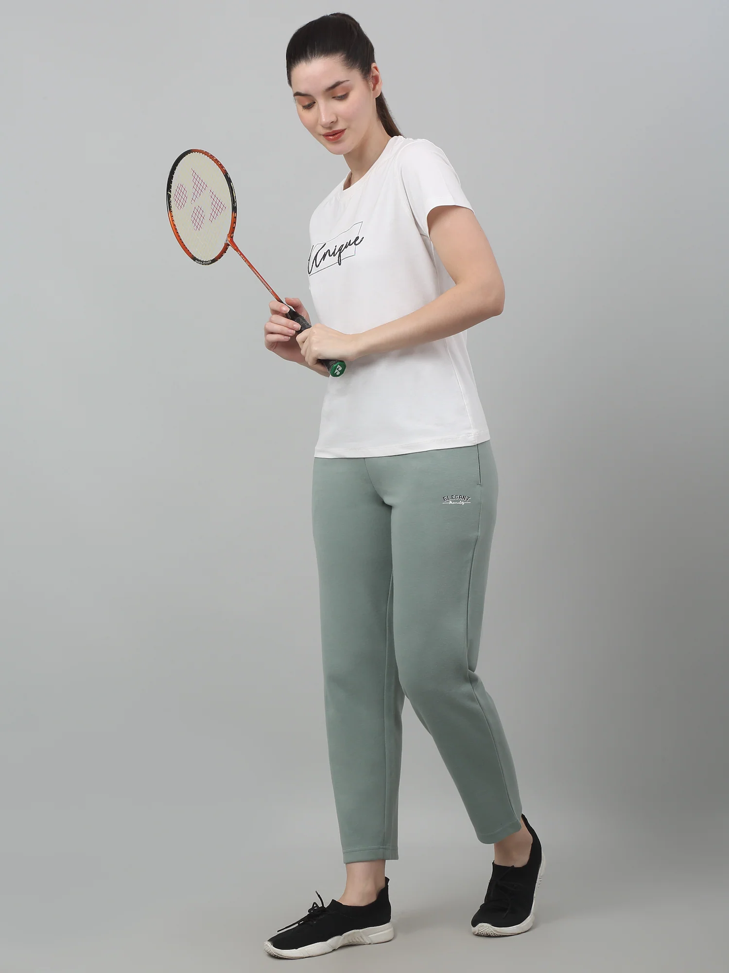 Women's Casual  tbc Ankle length Mid rise Track Pants - Image 6
