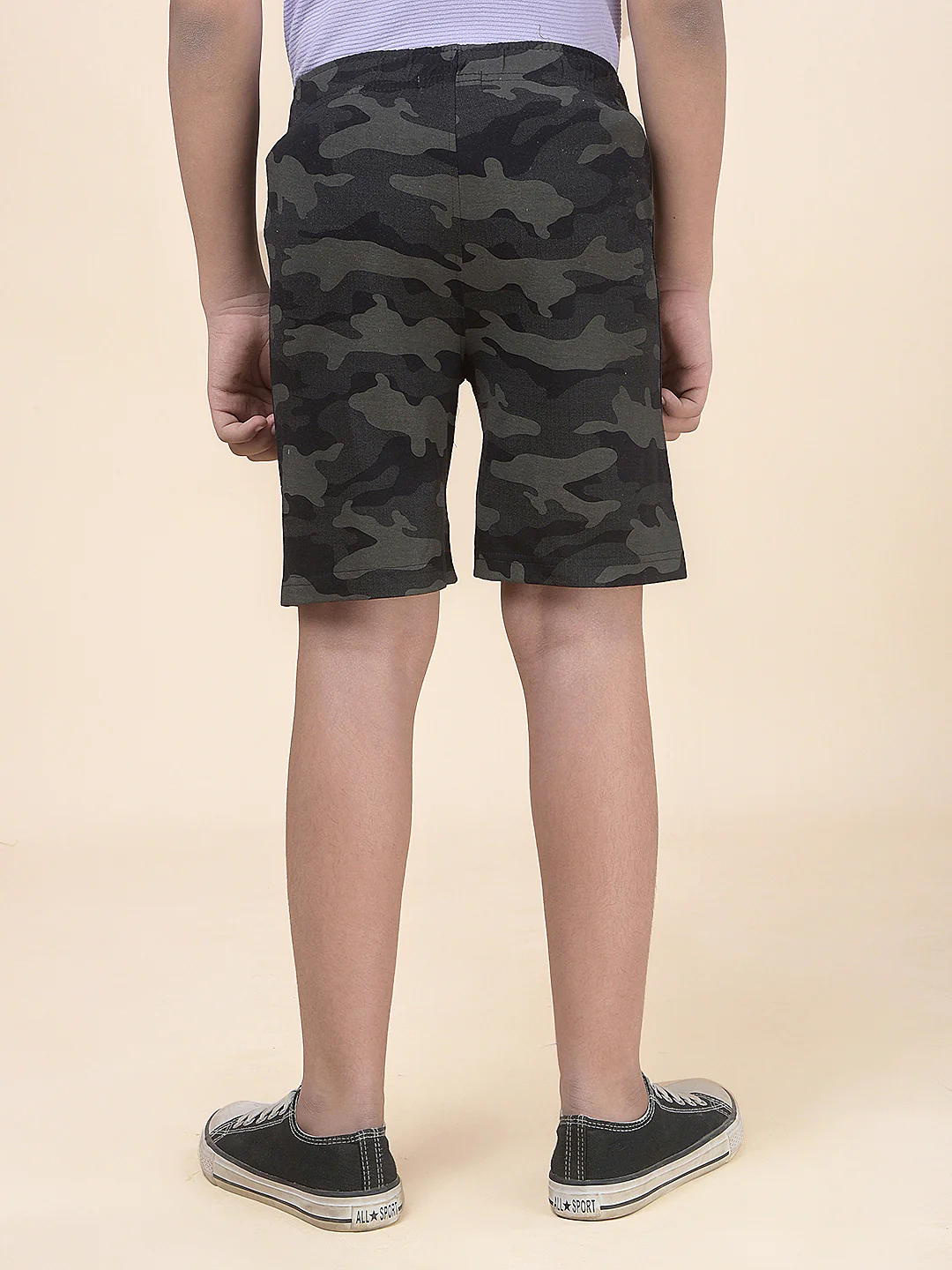 Casual Bermuda for Boys l Breathable & Soft with Color Fastness Regular Fit Poly Cotton Fabric Drawstring Closure Printed Pattern - Image 7