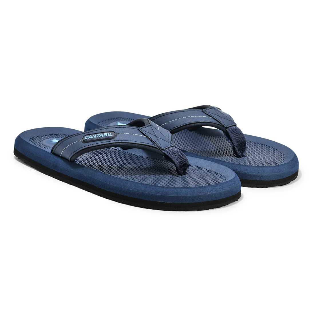 Casual Flip Flop for Men l Lightweight & Comfortable with Cushioned Insole EVA Upper Rubber Sole Slip on Closure - Image 2