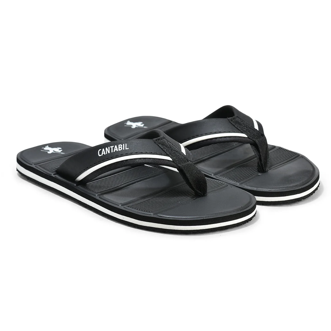 Casual Flip Flop for Men l Lightweight & Comfortable with Cushioned Insole EVA Upper Rubber Sole Slip on Closure - Image 2