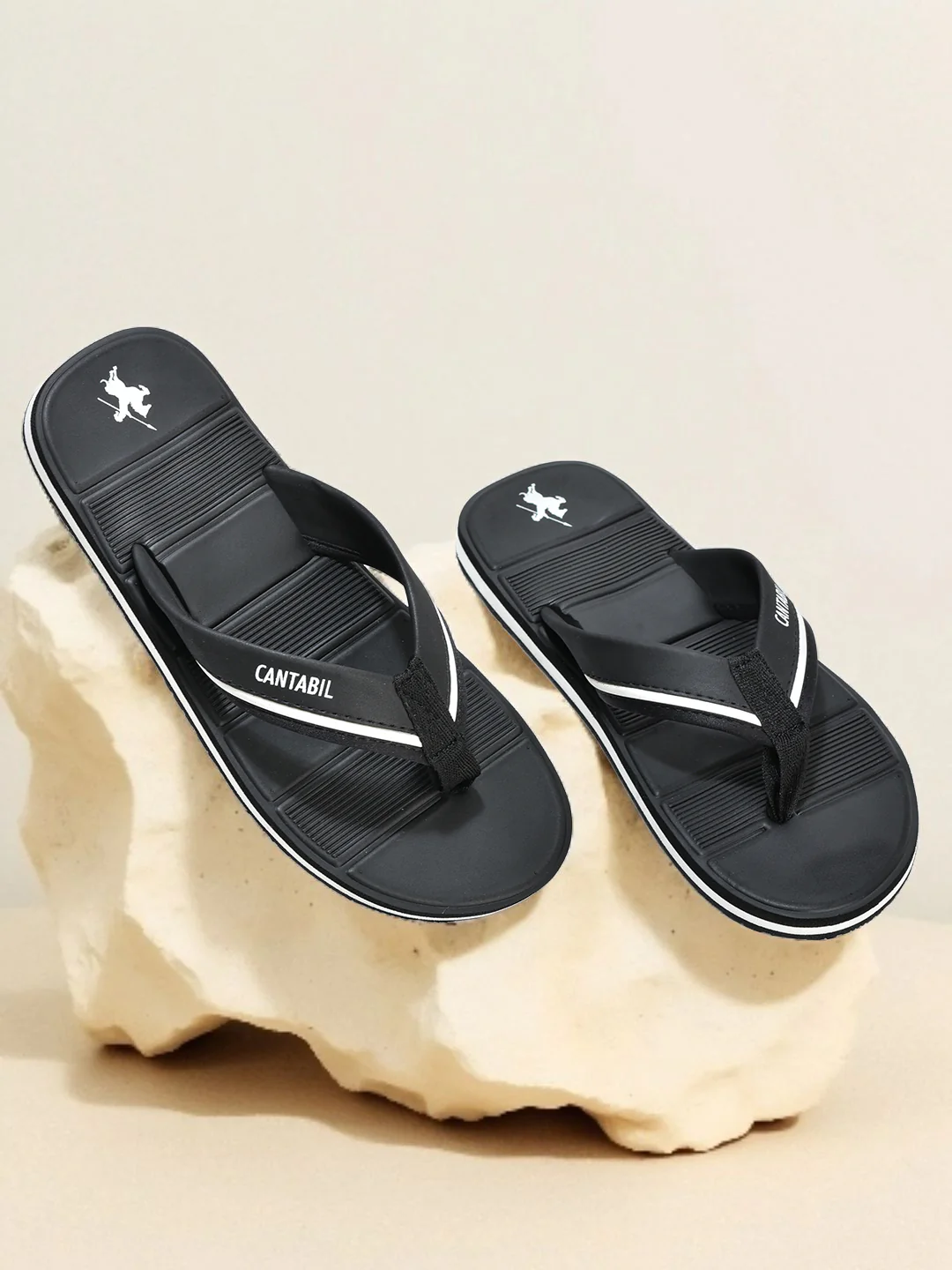 Casual Flip Flop for Men l Lightweight & Comfortable with Cushioned Insole EVA Upper Rubber Sole Slip on Closure - Image 3