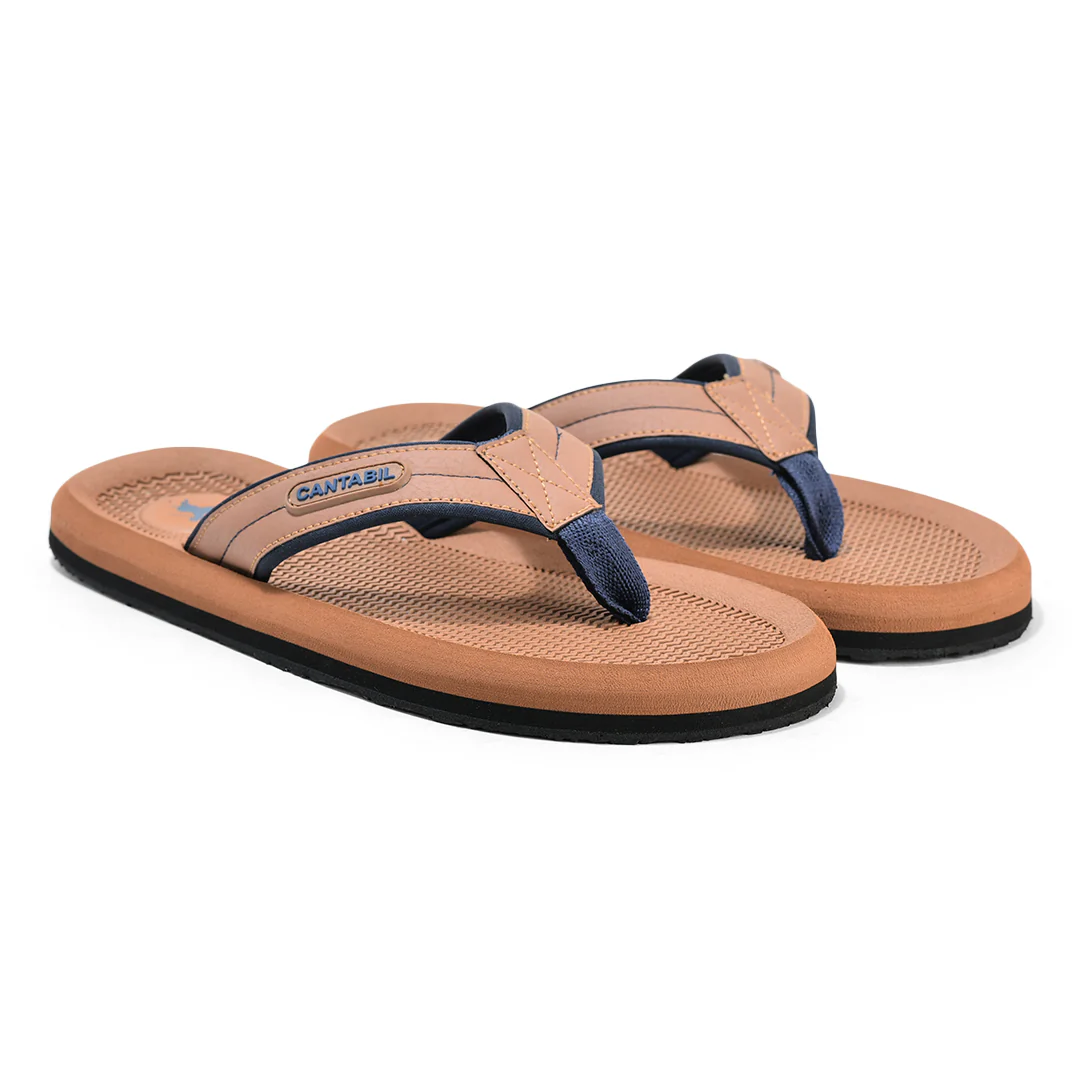 Casual Flip Flop for Men l Lightweight & Comfortable with Cushioned Insole EVA Upper Rubber Sole Slip on Closure - Image 2