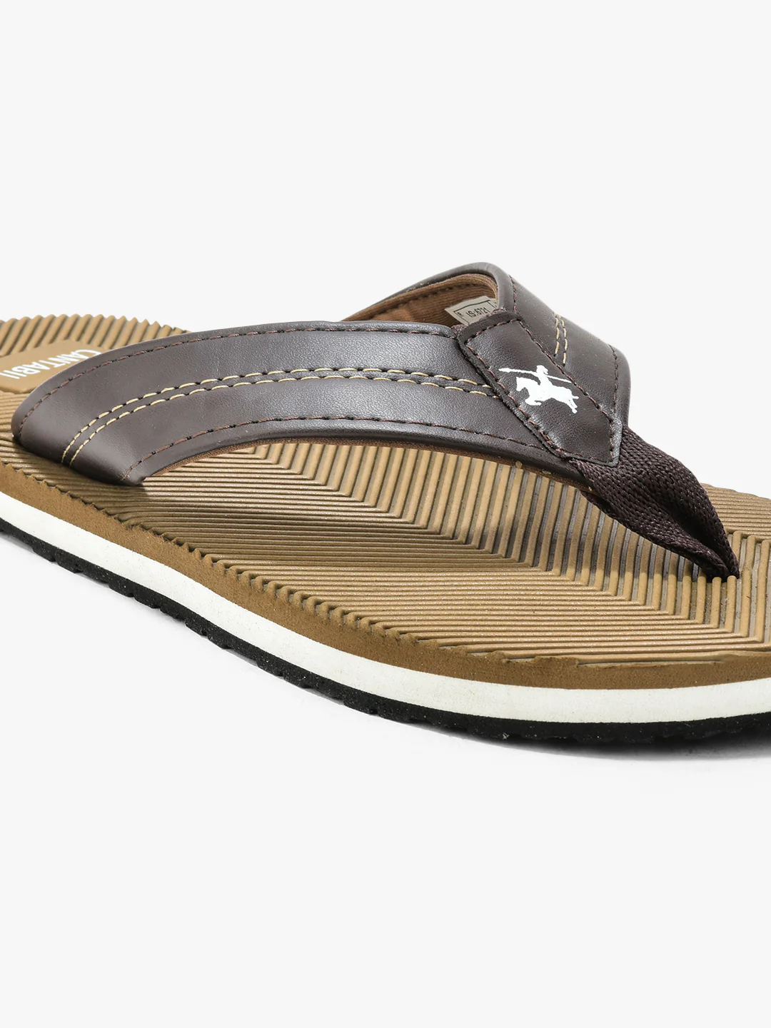 Casual Flip Flop for Men | Lightweight & Comfortable with Cushioned Insole PU Upper Rubber Sole Slip on Closure - Image 7
